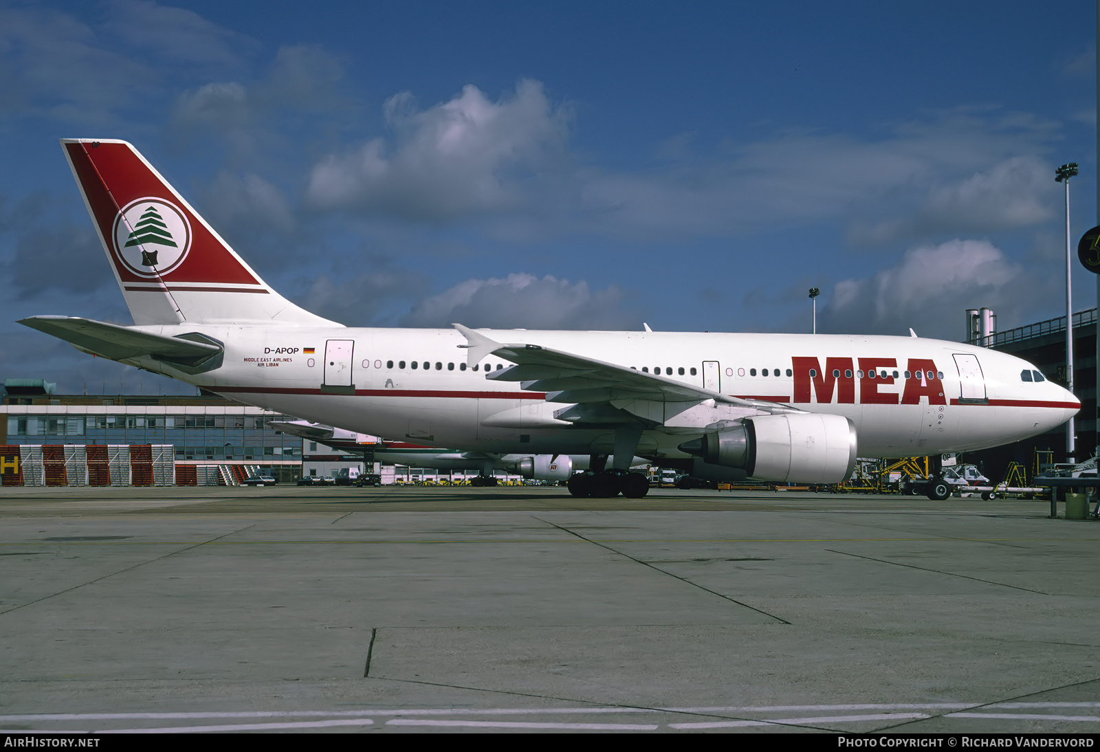 Aircraft Photo of D-APOP | Airbus A310-304 | MEA - Middle East Airlines | AirHistory.net #744267