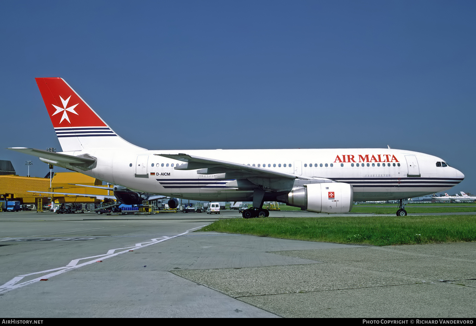 Aircraft Photo of D-AICM | Airbus A310-203 | Air Malta | AirHistory.net #744272
