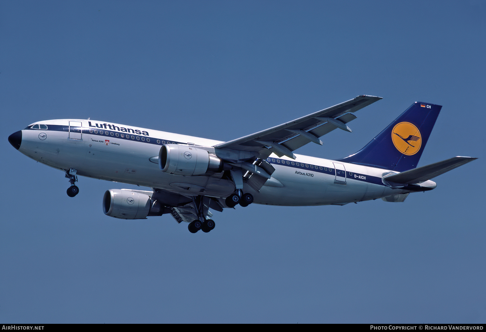 Aircraft Photo of D-AICH | Airbus A310-203 | Lufthansa | AirHistory.net #744273