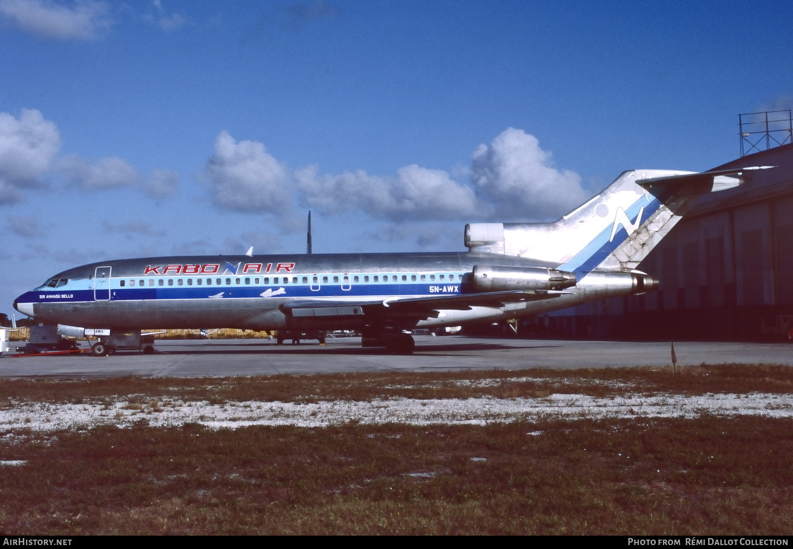 Aircraft Photo of 5N-AWX | Boeing 727-25 | Kabo Air | AirHistory.net #744292