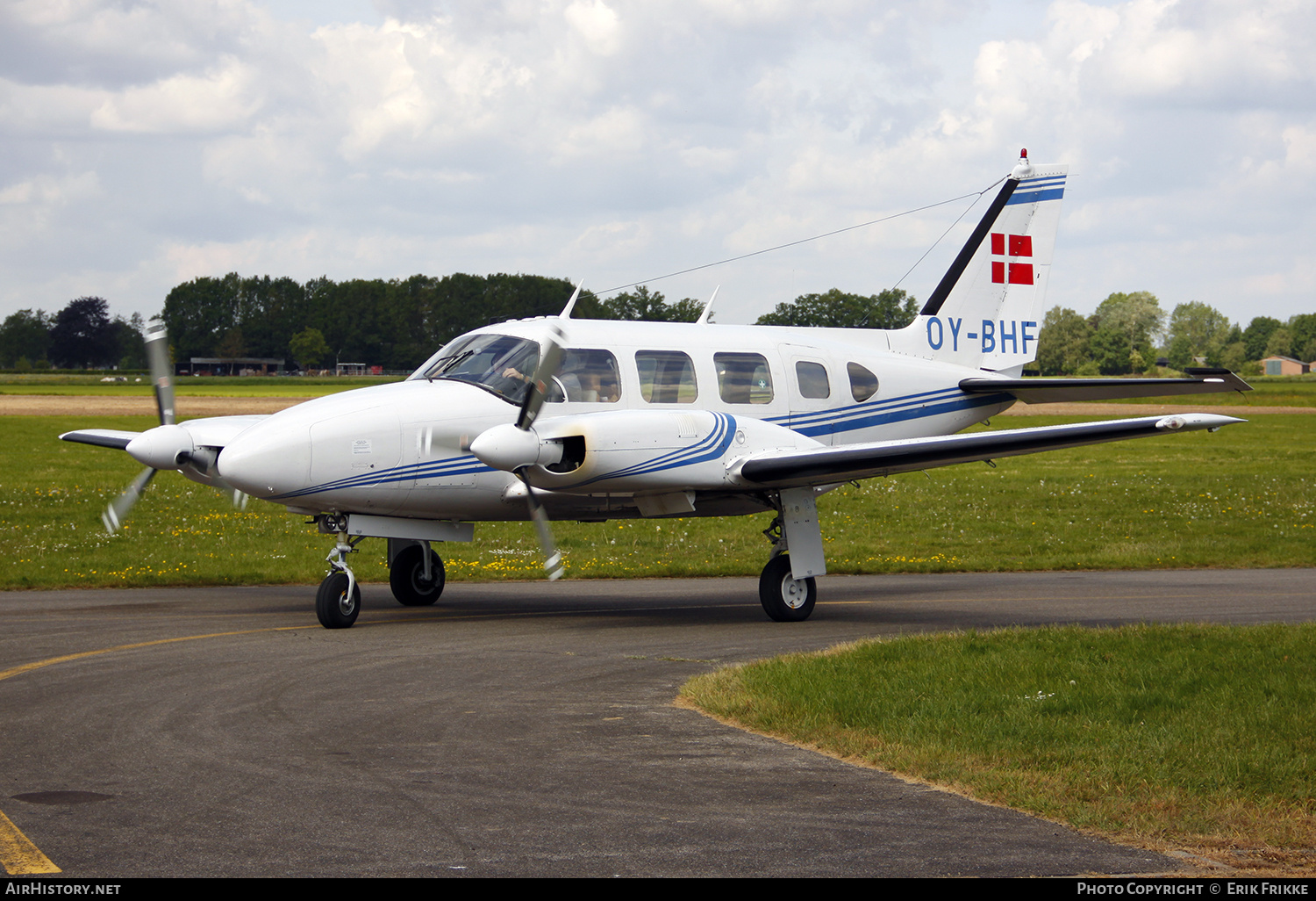 Aircraft Photo of OY-BHF | Piper PA-31-310 Navajo | AirHistory.net #744298