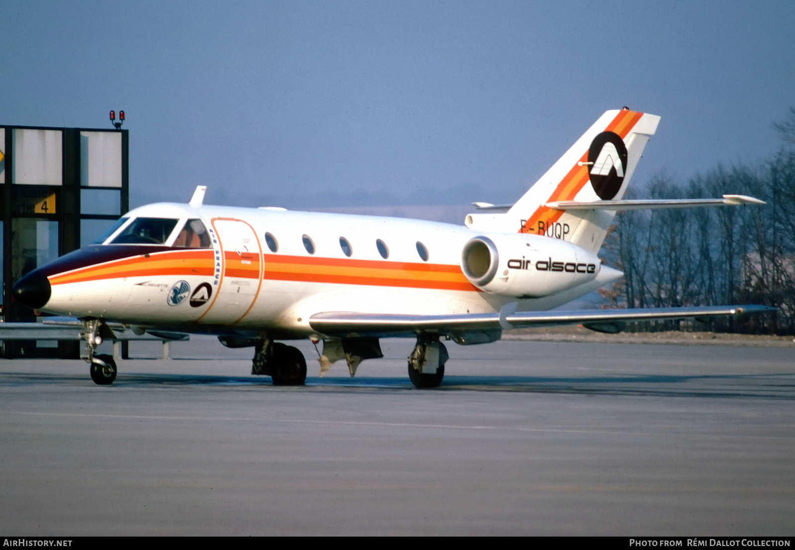 Aircraft Photo of F-BUQP | Aerospatiale SN-601 Corvette 100 | Air Alsace | AirHistory.net #744299