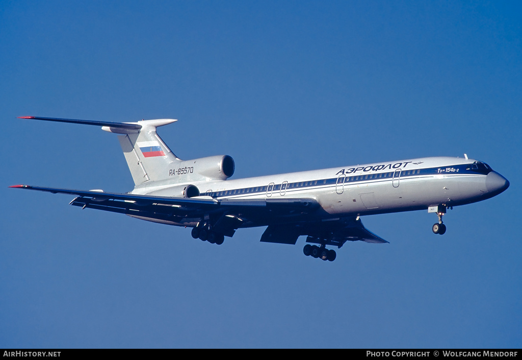 Aircraft Photo of RA-85570 | Tupolev Tu-154B-2 | Aeroflot | AirHistory.net #744303