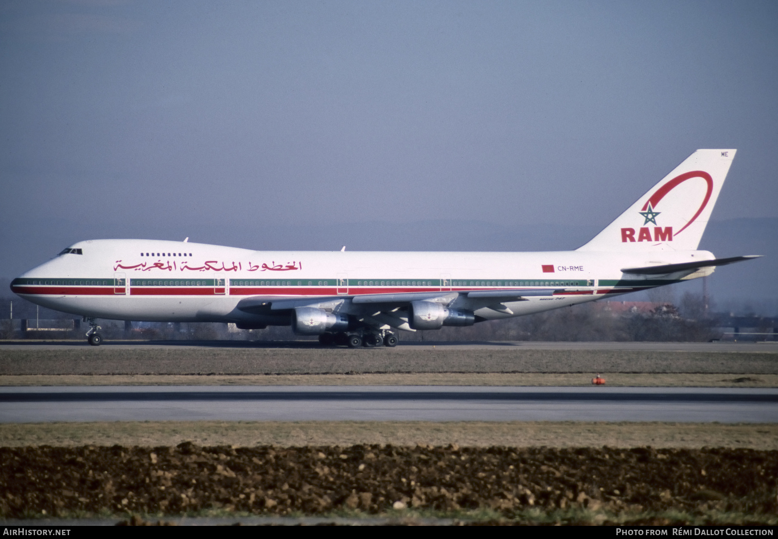 Aircraft Photo of CN-RME | Boeing 747-2B6BM | Royal Air Maroc - RAM | AirHistory.net #744306