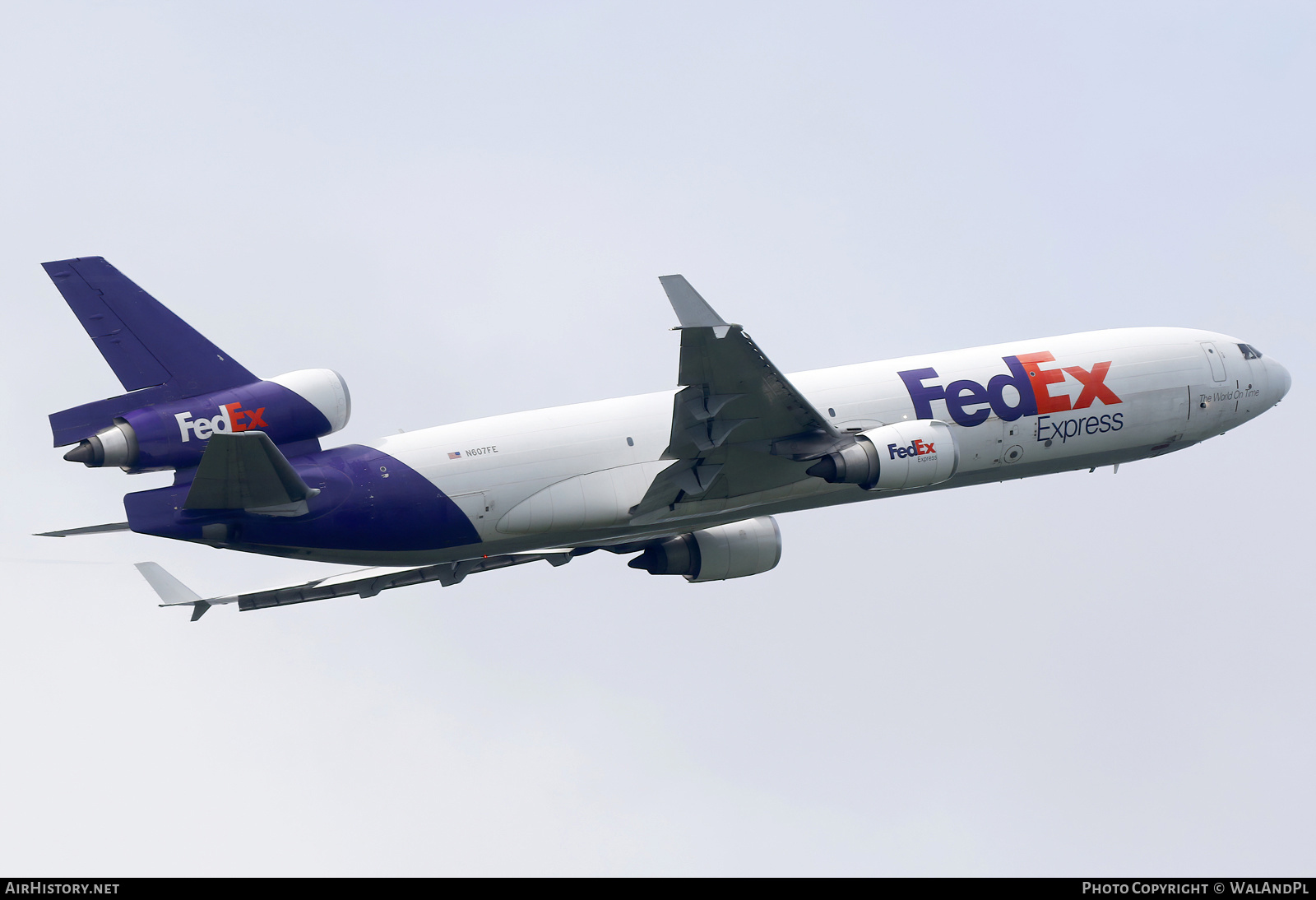 Aircraft Photo of N607FE | McDonnell Douglas MD-11F | FedEx Express - Federal Express | AirHistory.net #744326