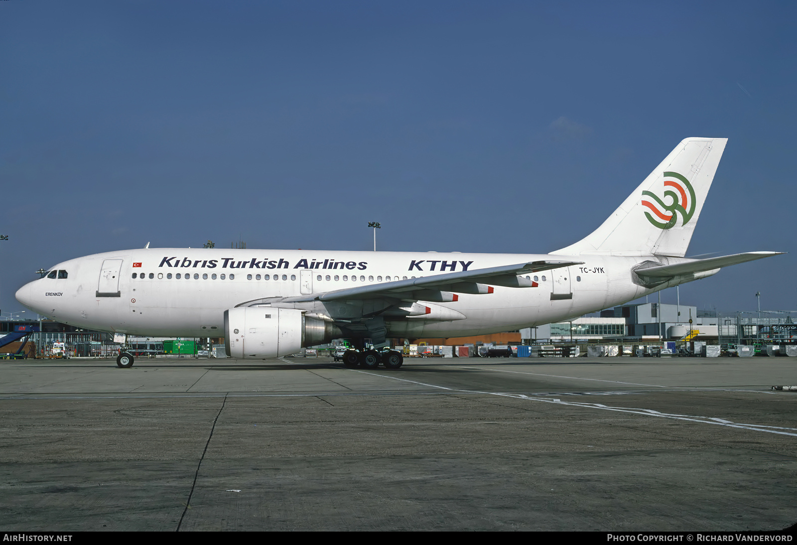 Aircraft Photo of TC-JYK | Airbus A310-203 | KTHY Kibris Turkish Airlines | AirHistory.net #744327