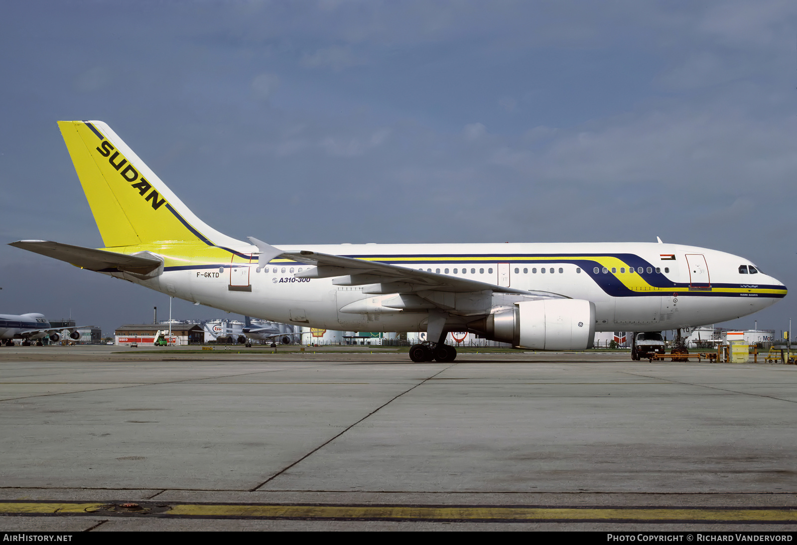 Aircraft Photo of F-GKTD | Airbus A310-304 | Sudan Airways | AirHistory.net #744333