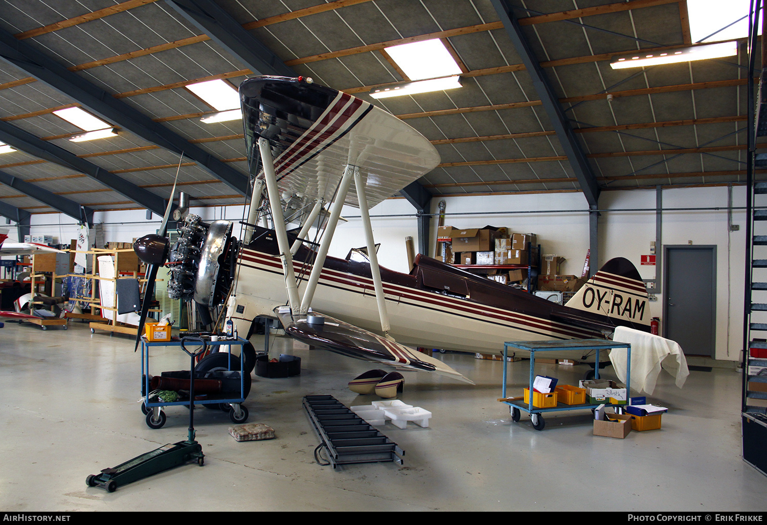 Aircraft Photo of OY-RAM | Stearman A75N1 Kaydet | AirHistory.net #744334