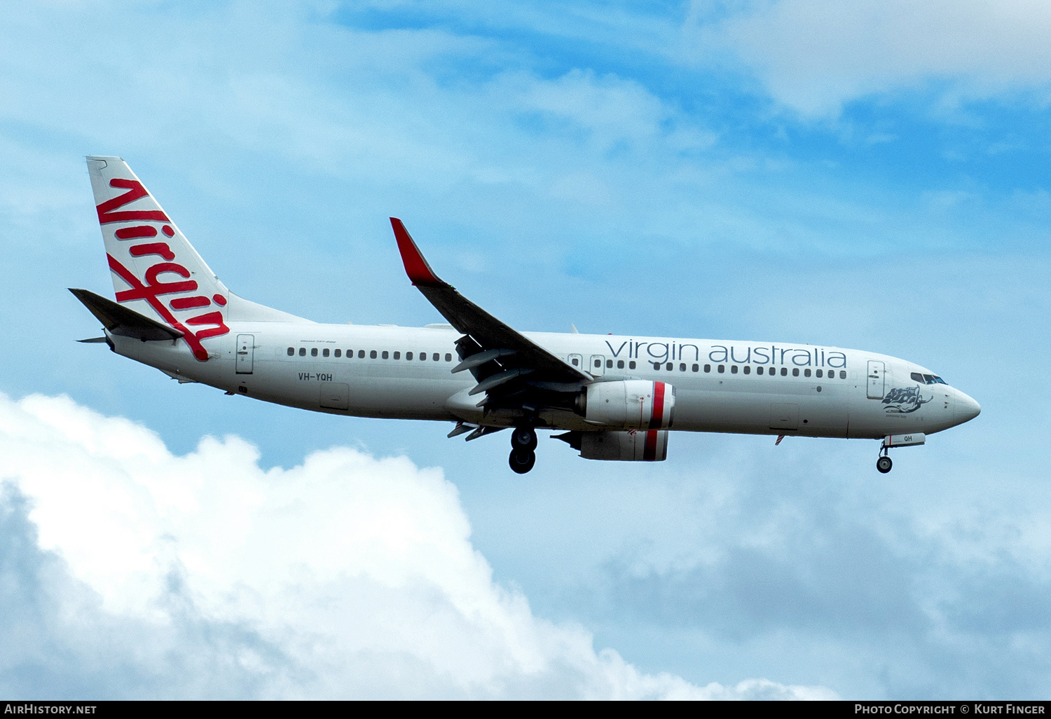 Aircraft Photo of VH-YQH | Boeing 737-8FE | Virgin Australia Airlines | AirHistory.net #744342