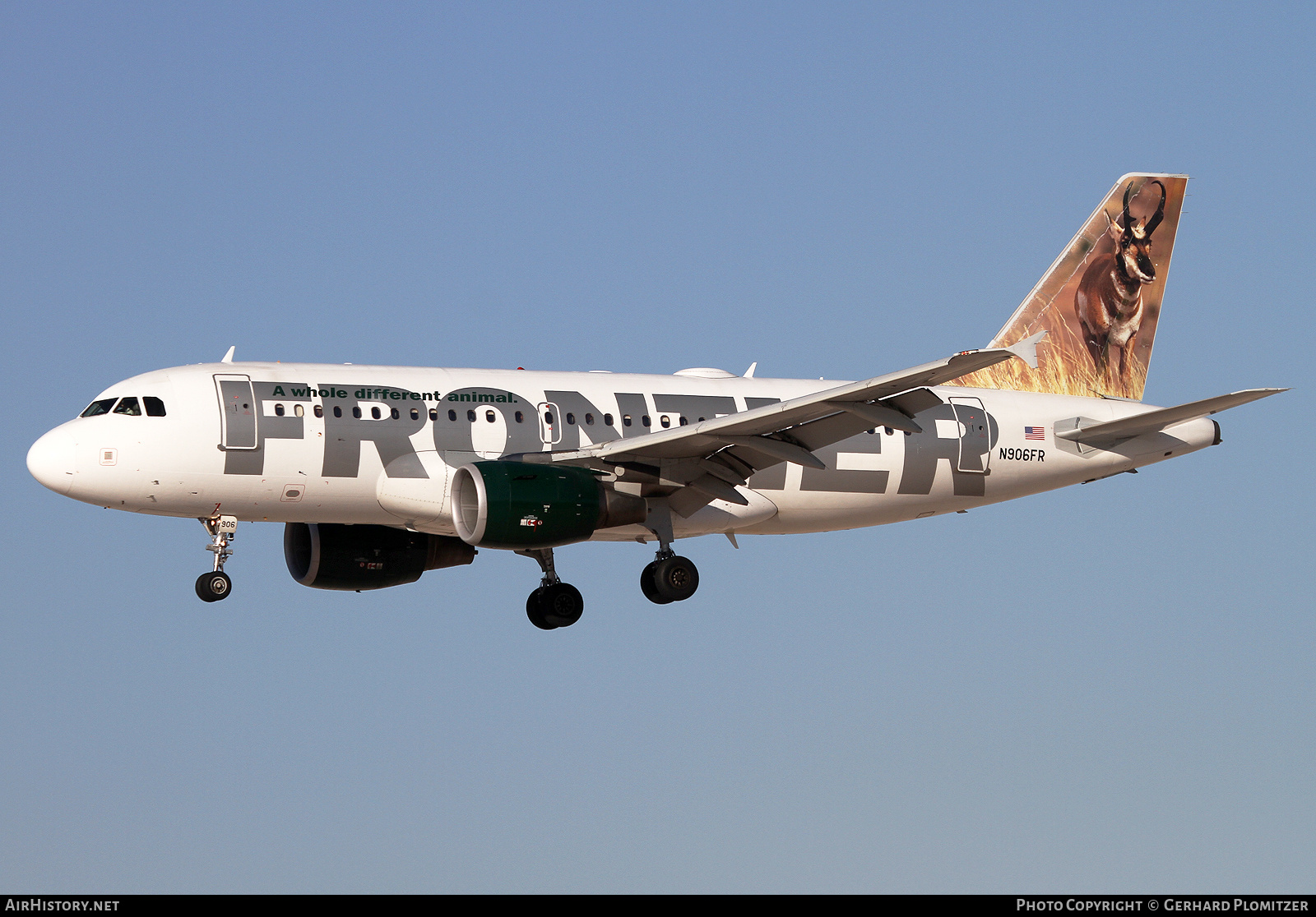 Aircraft Photo of N906FR | Airbus A319-111 | Frontier Airlines | AirHistory.net #744358