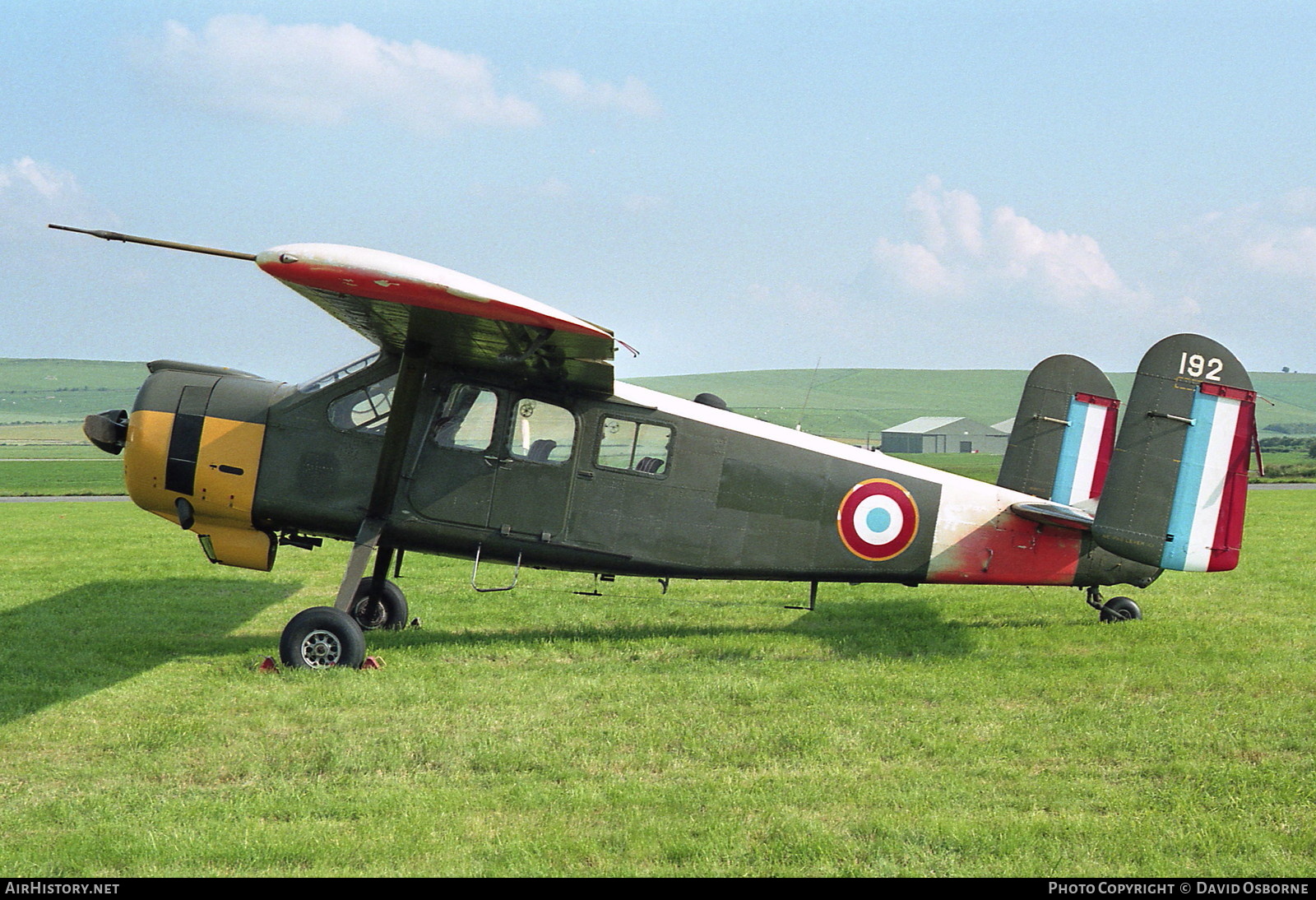 Aircraft Photo of G-BKPT | Max Holste MH.1521M Broussard | France - Air Force | AirHistory.net #744367