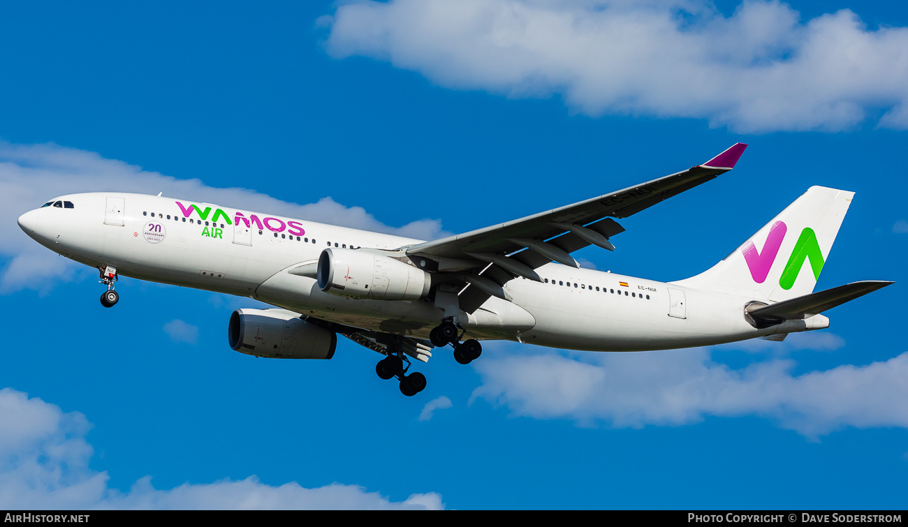 Aircraft Photo of EC-NUI | Airbus A330-243 | Wamos Air | AirHistory.net #744376