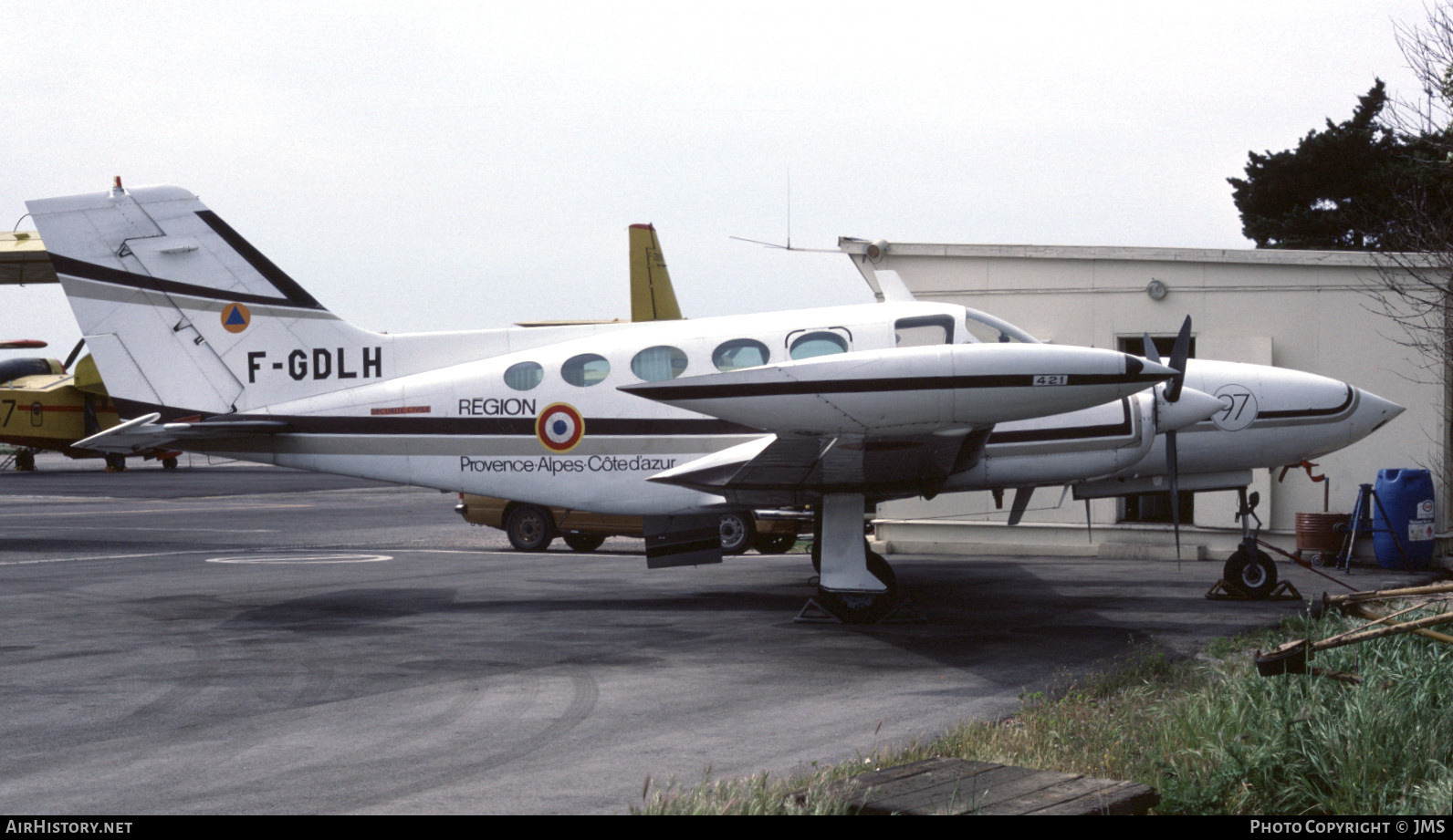 Aircraft Photo of F-GDLH | Cessna 421B Golden Eagle | Sécurité Civile | AirHistory.net #744390