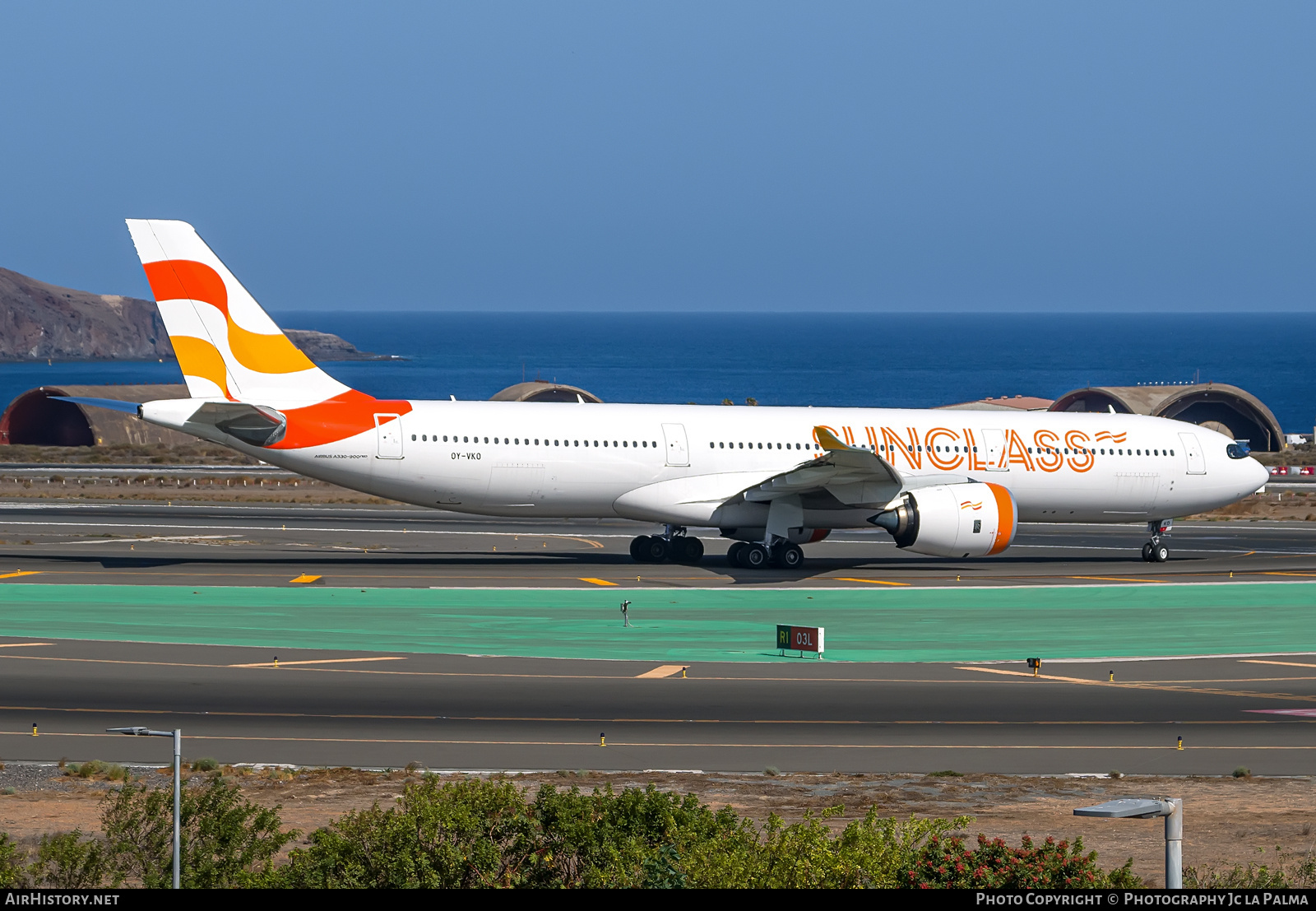Aircraft Photo of OY-VKO | Airbus A330-941N | Sunclass Airlines | AirHistory.net #744422