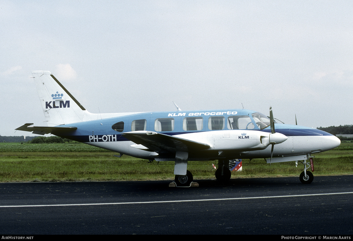 Aircraft Photo of PH-OTH | Piper PA-31-350 Navajo Chieftain | KLM Aerocarto | AirHistory.net #744427