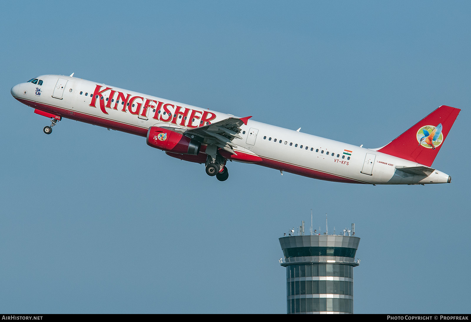 Aircraft Photo of VT-KFS | Airbus A321-231 | Kingfisher Airlines | AirHistory.net #744429