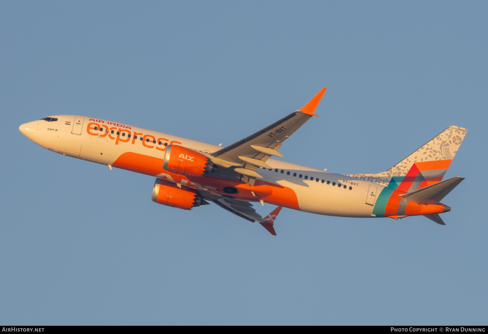Aircraft Photo of VT-BXD | Boeing 737-8 Max 8 | Air India Express | AirHistory.net #744432