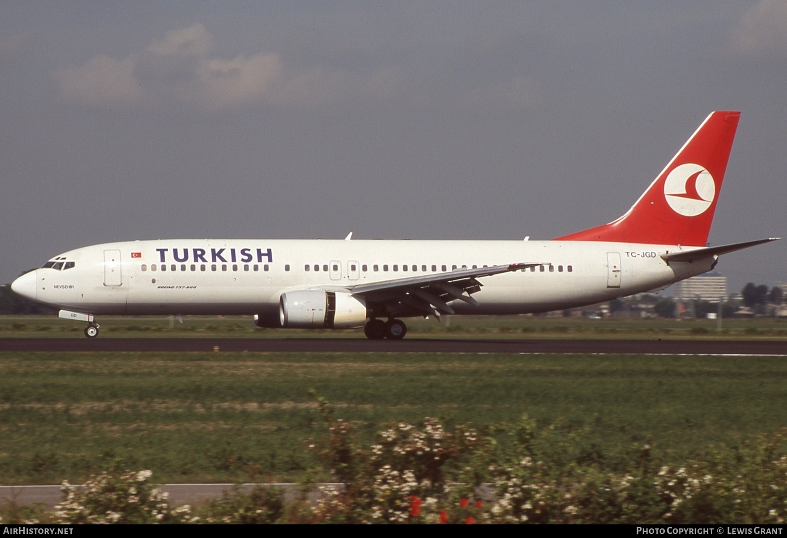 Aircraft Photo of TC-JGD | Boeing 737-8F2 | Turkish Airlines | AirHistory.net #744436