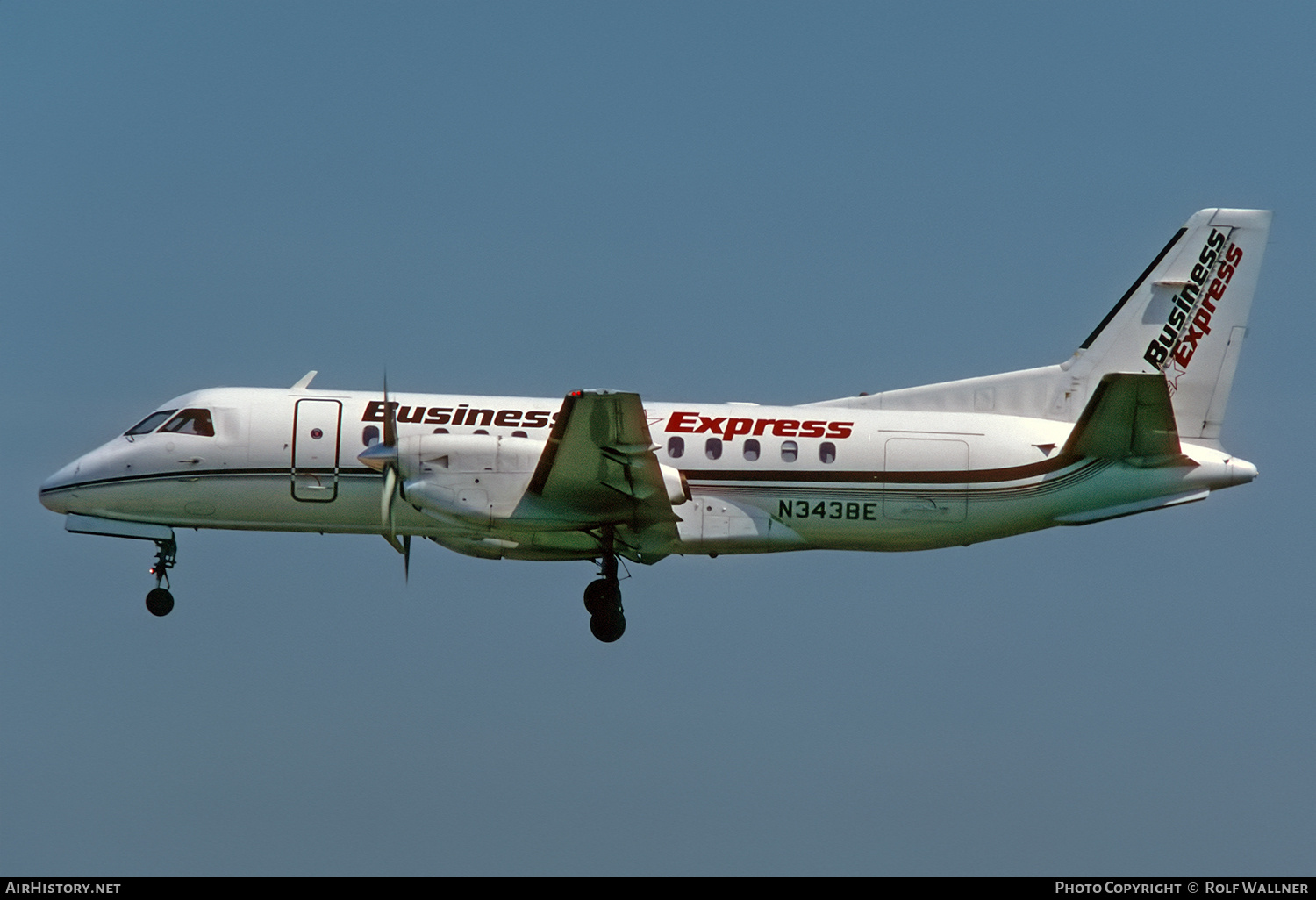 Aircraft Photo of N343BE | Saab 340A | Business Express | AirHistory.net #744460