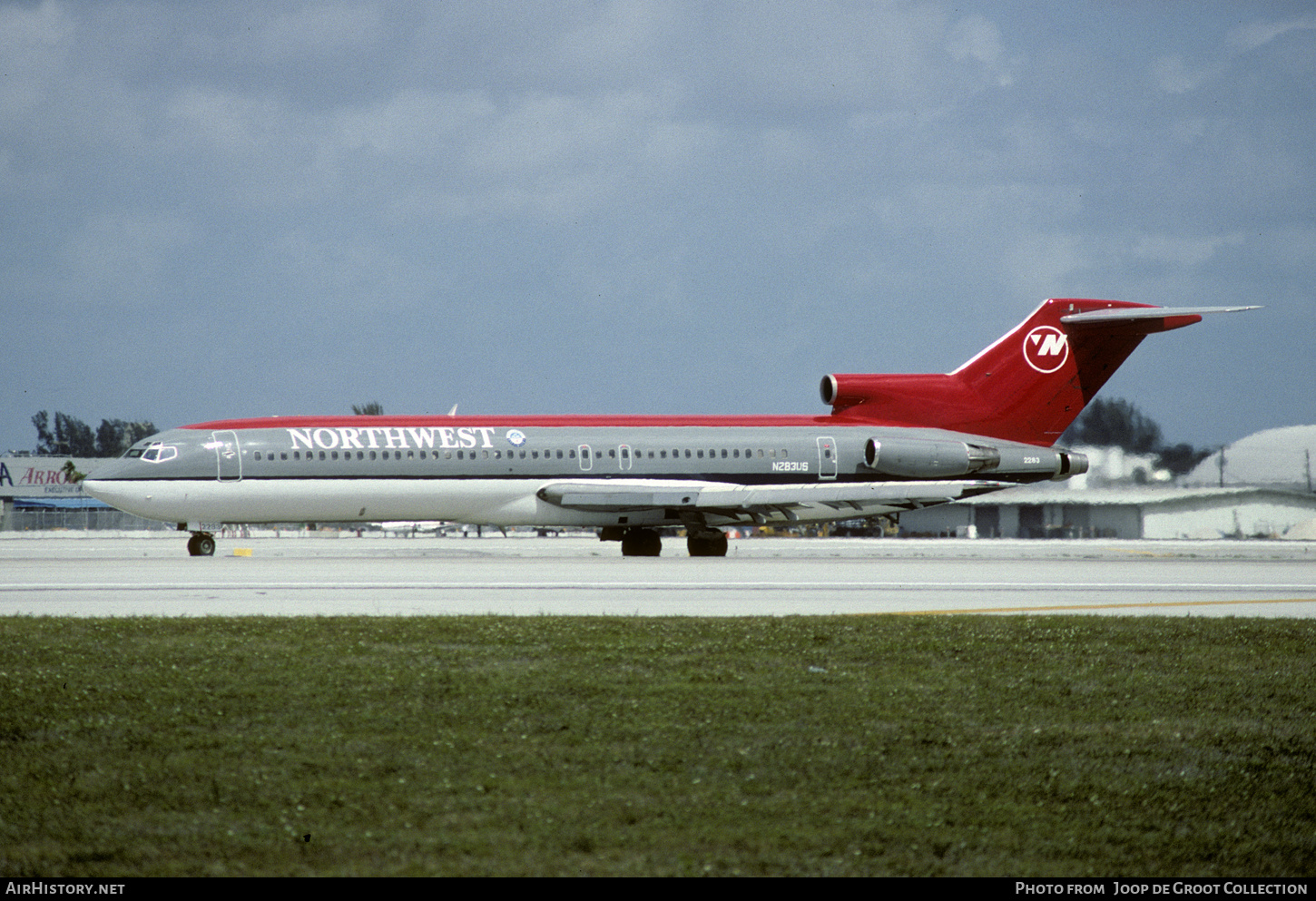 Aircraft Photo of N283US | Boeing 727-251 | Northwest Airlines | AirHistory.net #744463