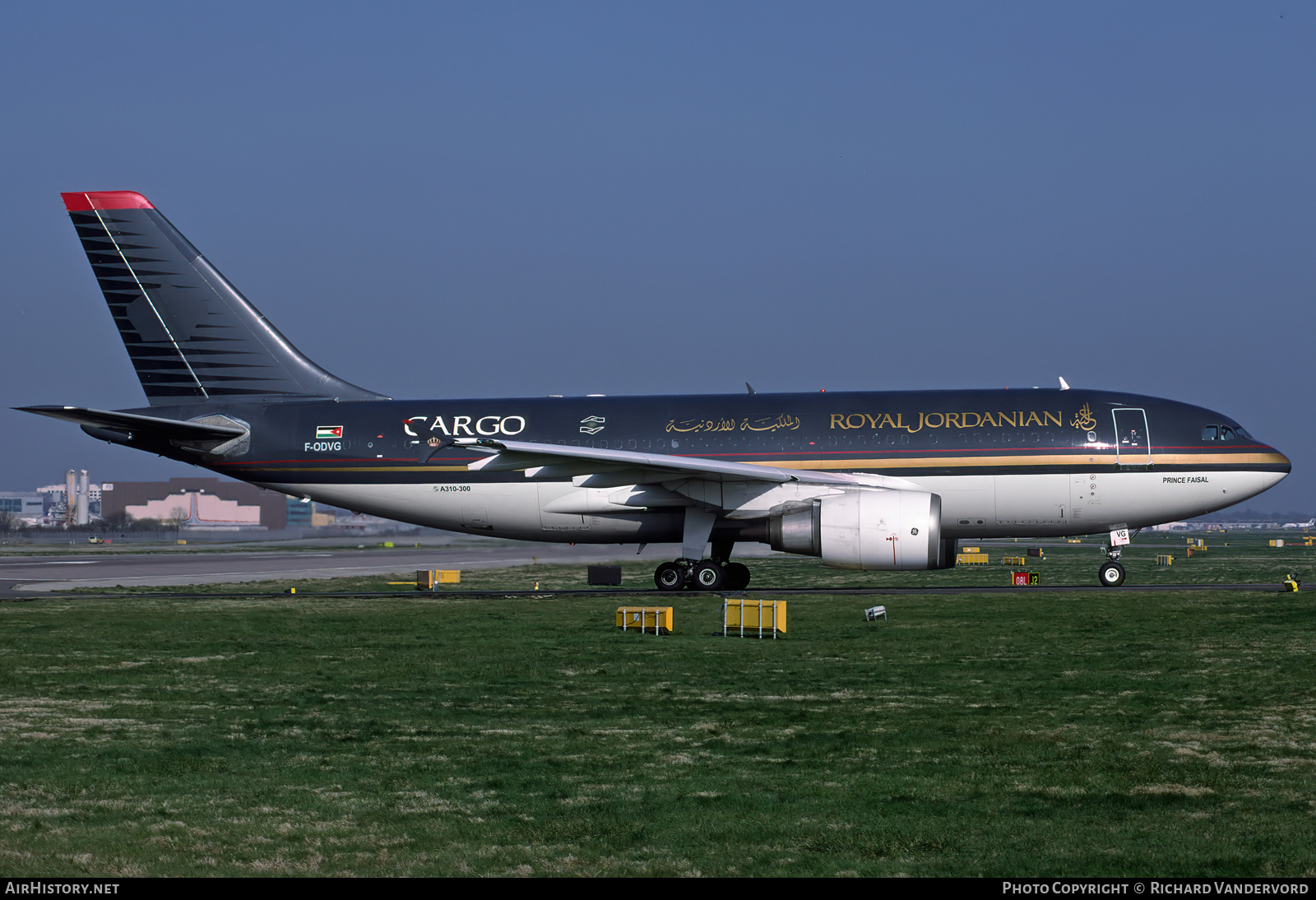 Aircraft Photo of F-ODVG | Airbus A310-304/F | Royal Jordanian Airlines Cargo | AirHistory.net #744469