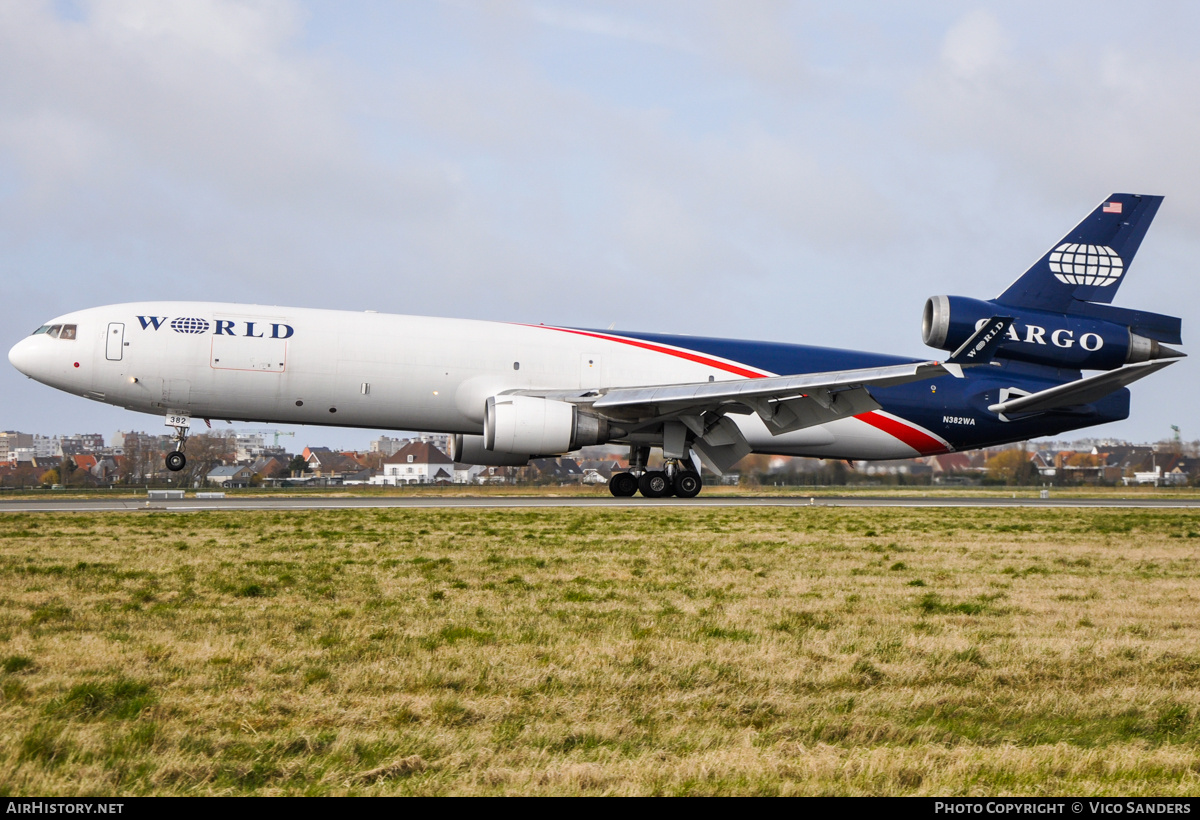 Aircraft Photo of N382WA | McDonnell Douglas MD-11/F | World Airways Cargo | AirHistory.net #744471