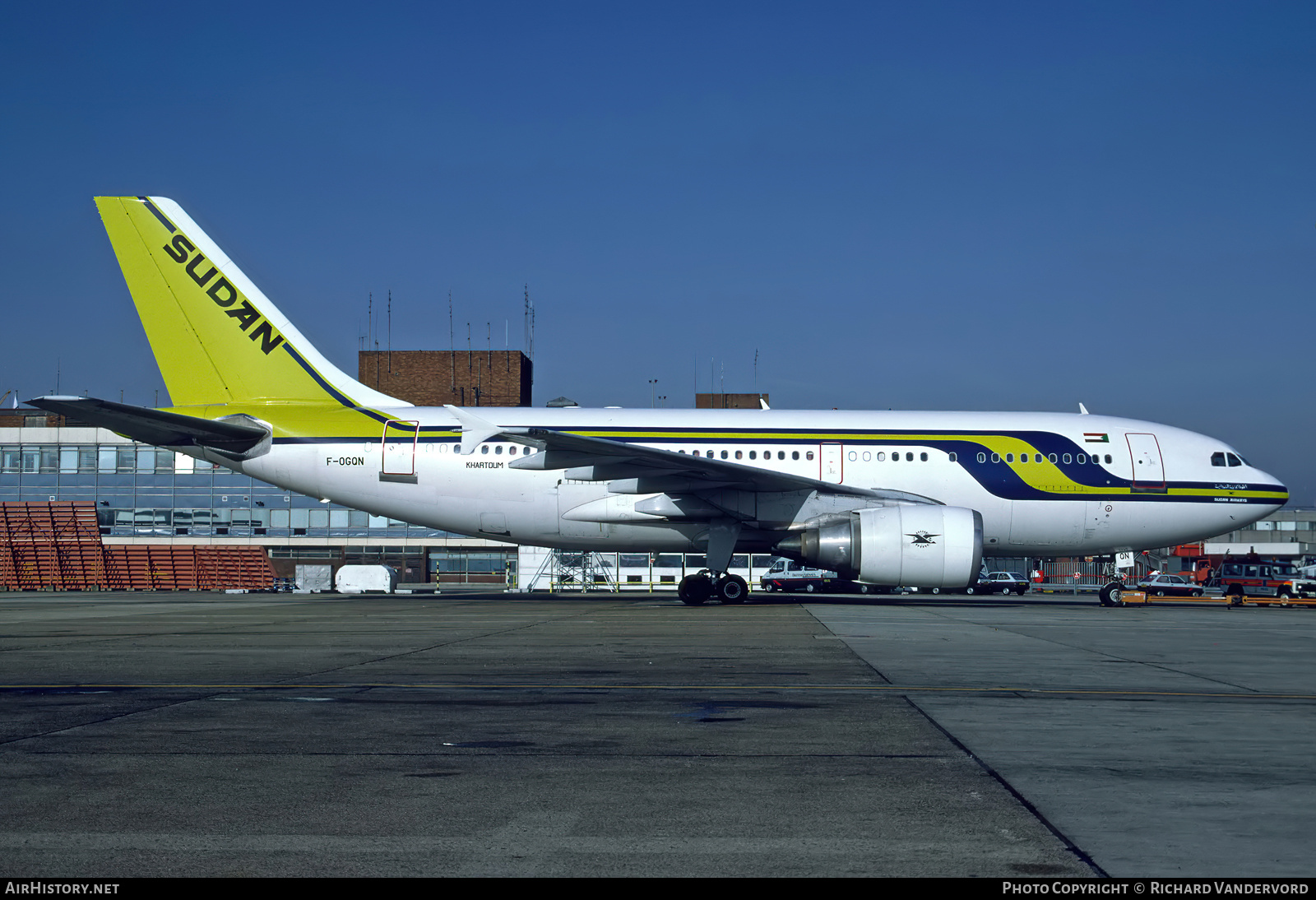 Aircraft Photo of F-OGQN | Airbus A310-304 | Sudan Airways | AirHistory.net #744473