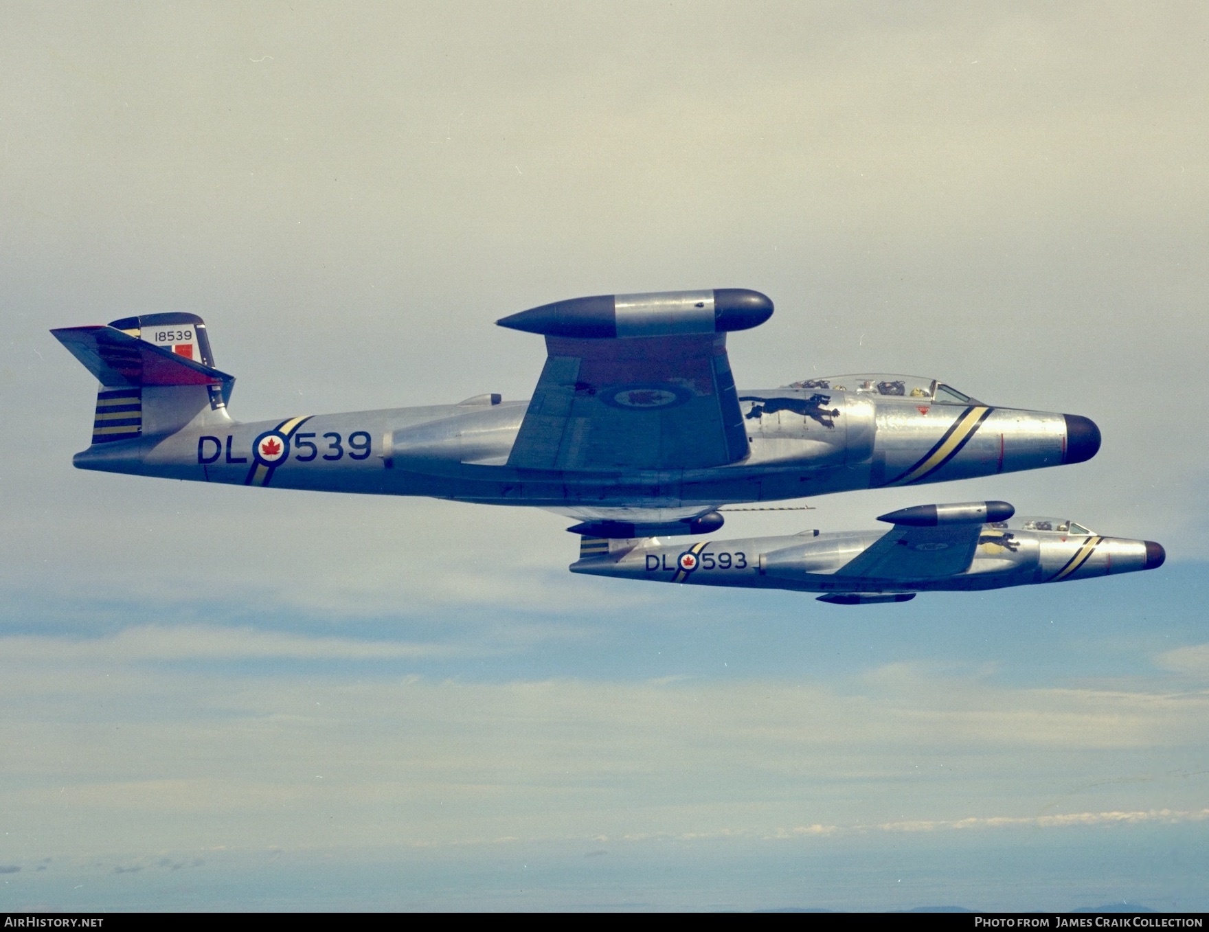 Aircraft Photo of 18539 | Avro Canada CF-100 Canuck Mk.5 | Canada - Air Force | AirHistory.net #744480