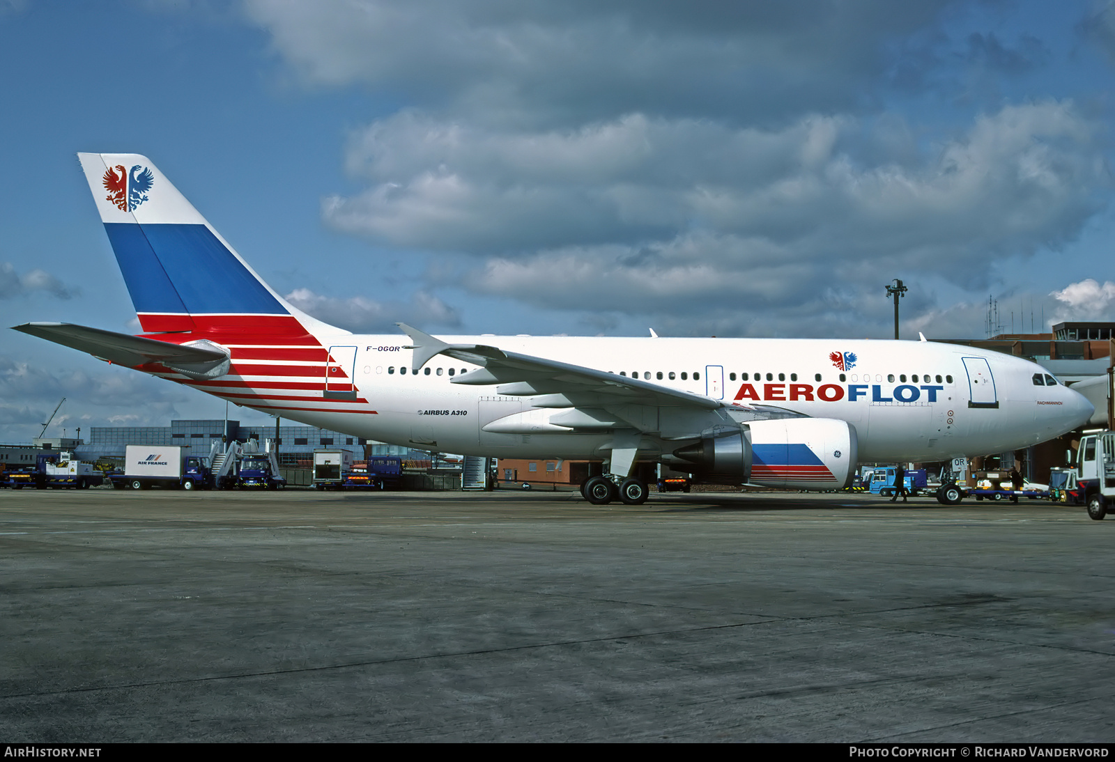 Aircraft Photo of F-OGQR | Airbus A310-308/ET | Aeroflot | AirHistory.net #744492