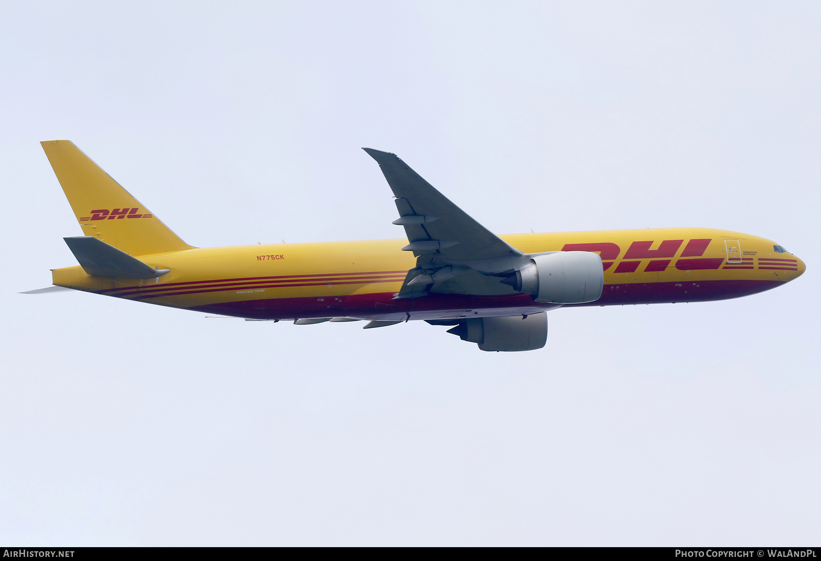 Aircraft Photo of N775CK | Boeing 777-F | DHL International | AirHistory.net #744494