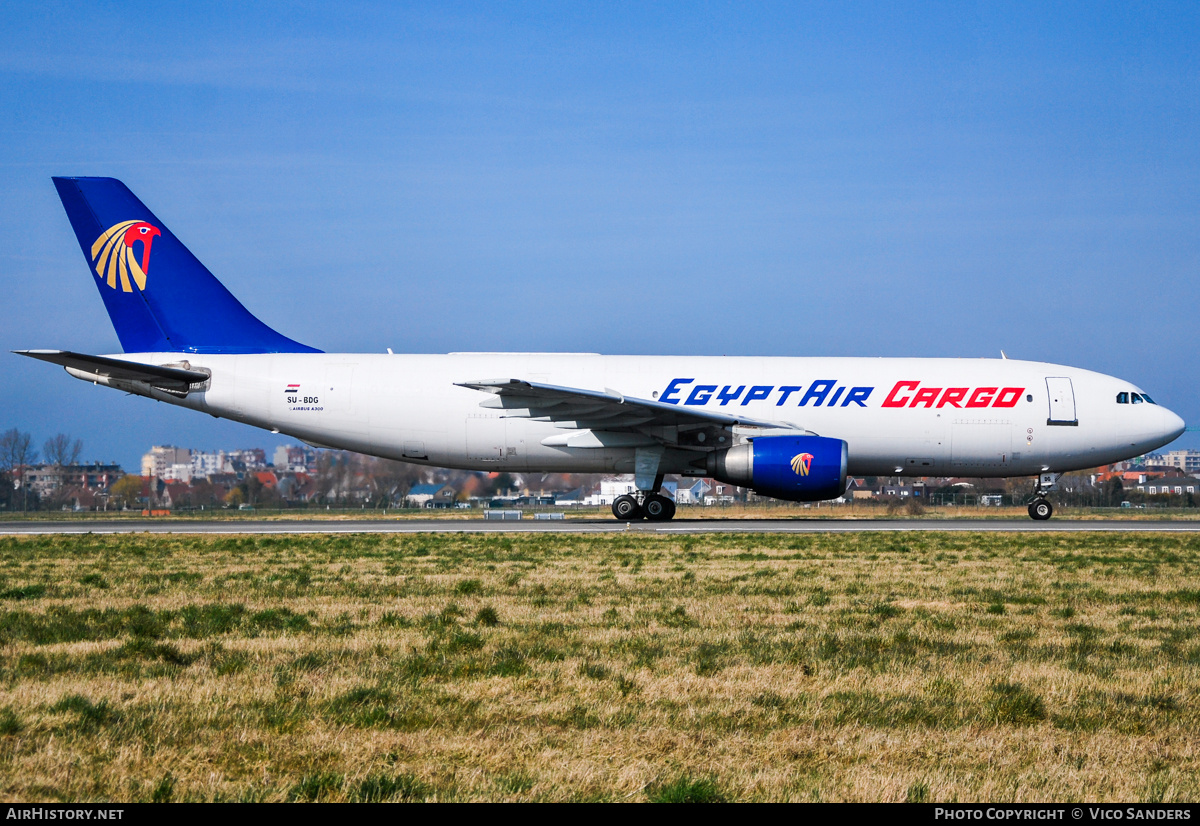 Aircraft Photo of SU-BDG | Airbus A300B4-203(F) | EgyptAir Cargo | AirHistory.net #744506