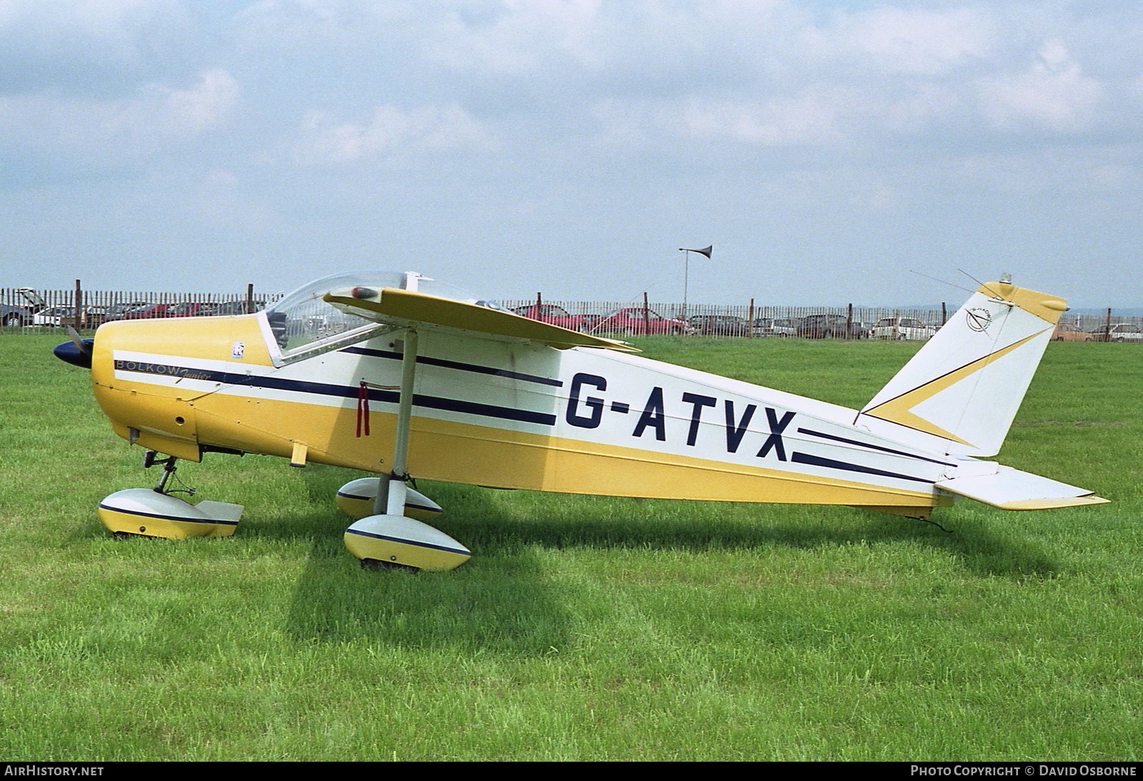 Aircraft Photo of G-ATVX | Bölkow Bo-208C Junior | AirHistory.net #744508