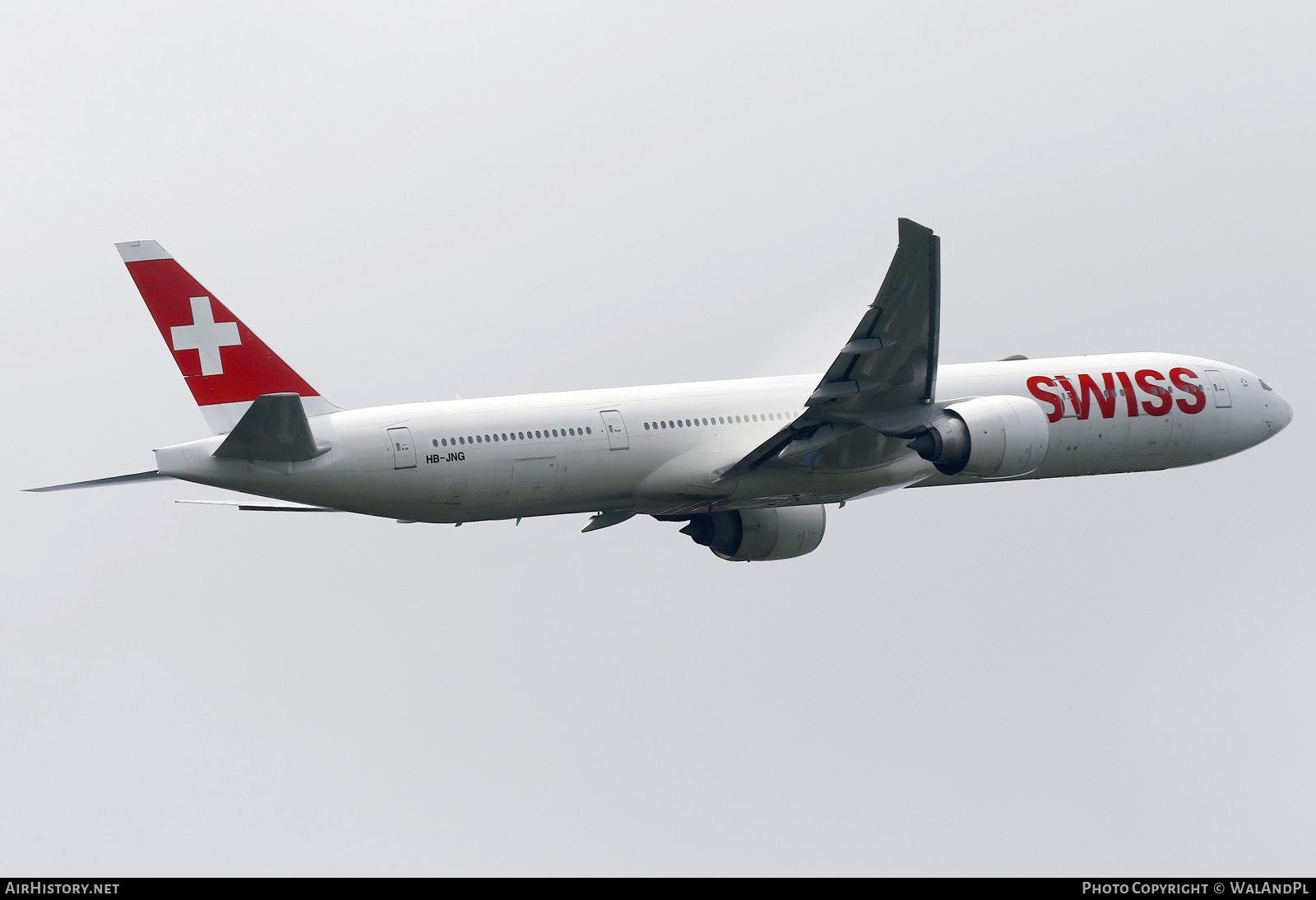 Aircraft Photo of HB-JNG | Boeing 777-300/ER | Swiss International Air Lines | AirHistory.net #744522