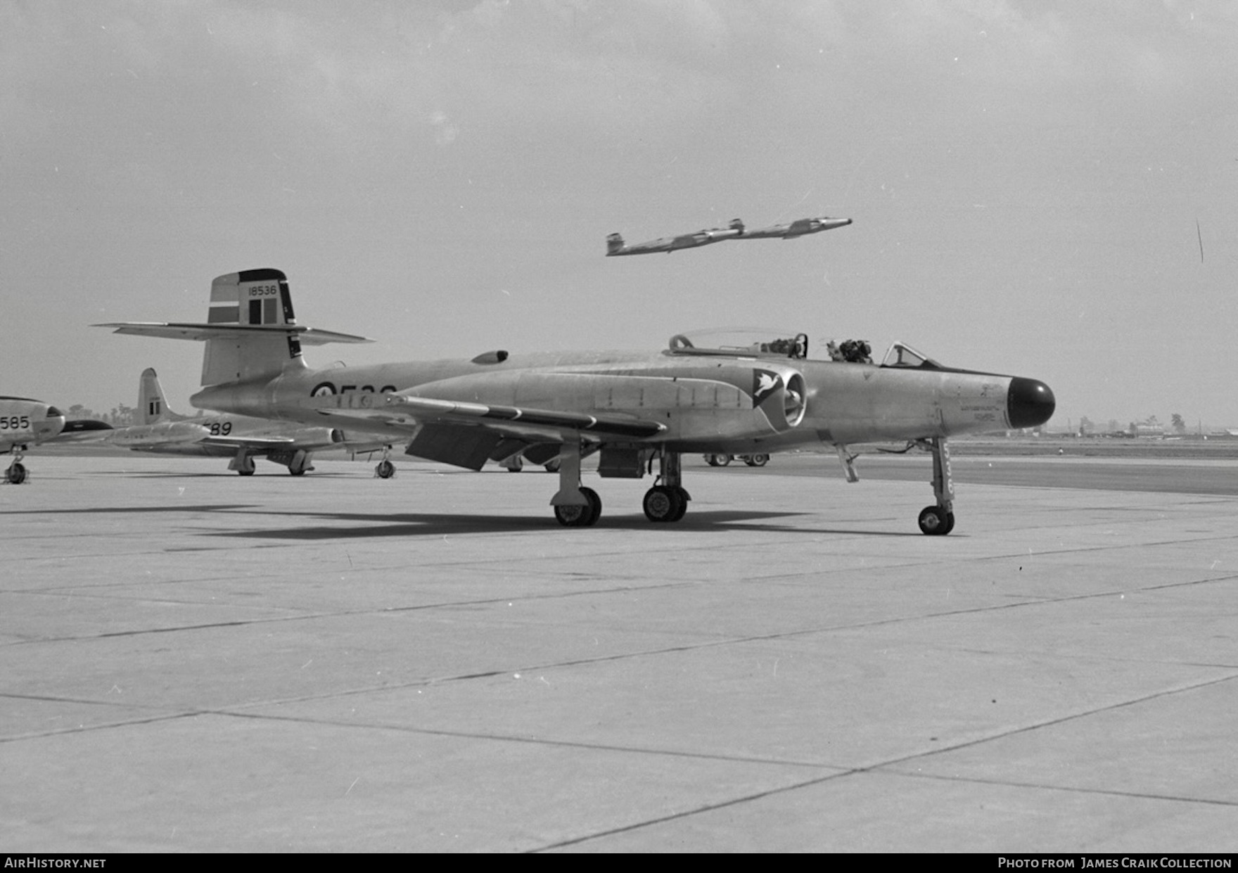 Aircraft Photo of 18536 | Avro Canada CF-100 Canuck Mk.5 | Canada - Air Force | AirHistory.net #744532