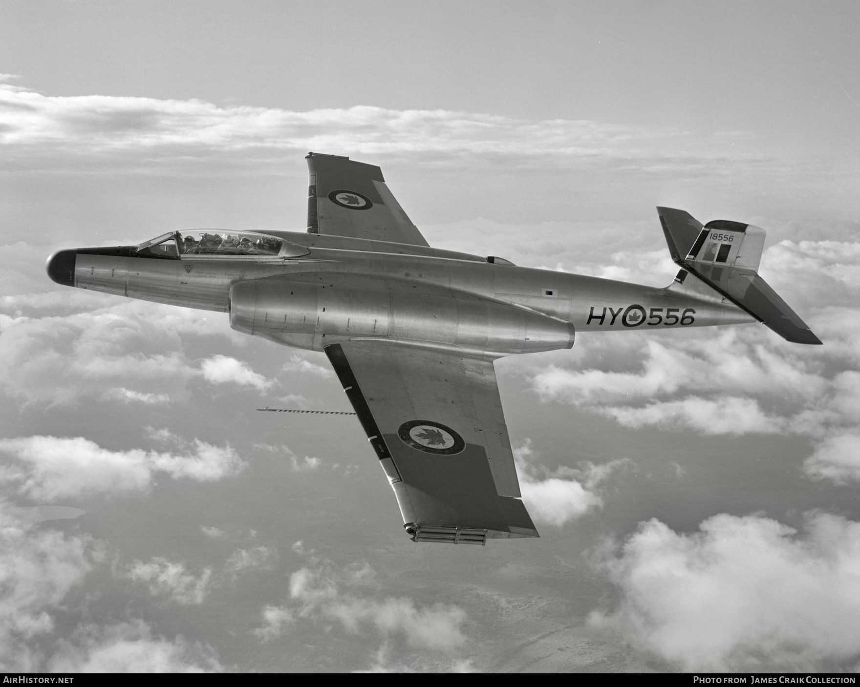 Aircraft Photo of 18556 | Avro Canada CF-100 Canuck Mk.5 | Canada - Air Force | AirHistory.net #744534