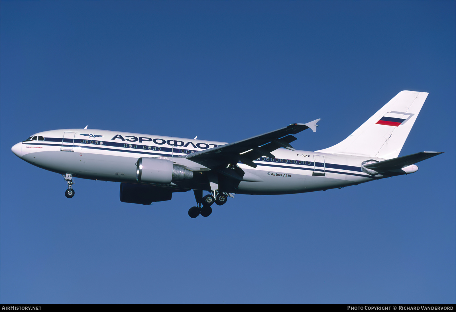 Aircraft Photo of F-OGYP | Airbus A310-324/ET | Aeroflot - Russian International Airlines | AirHistory.net #744542