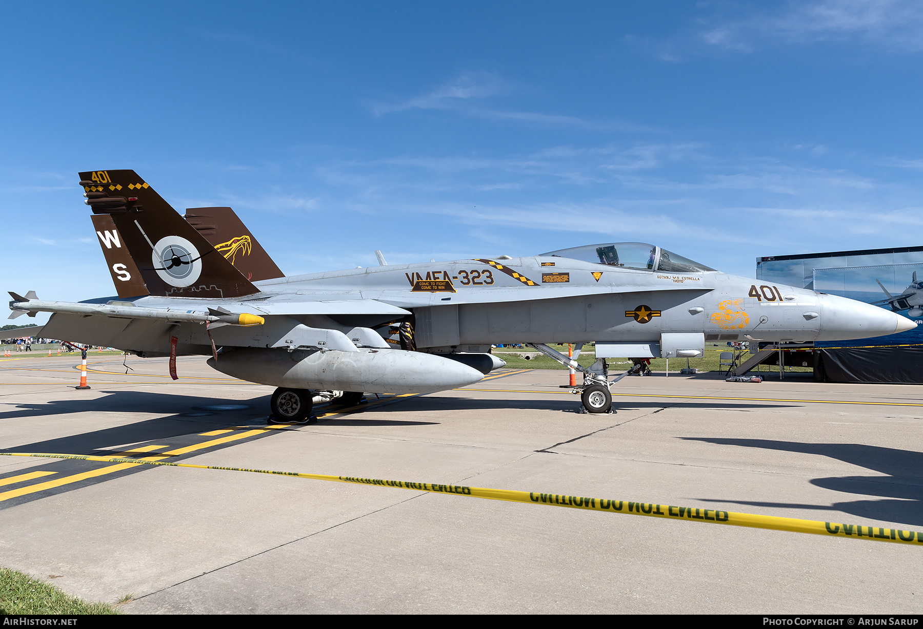 Aircraft Photo of 165208 | McDonnell Douglas F/A-18C Hornet | USA - Marines | AirHistory.net #744558