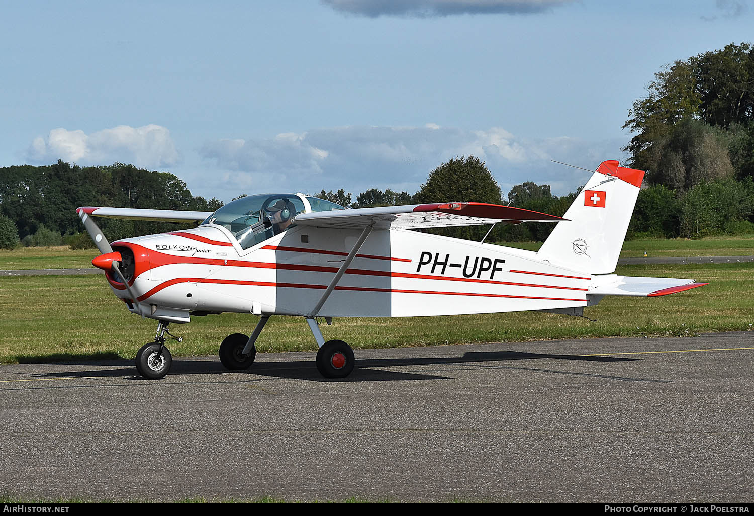 Aircraft Photo of PH-UPF | Bölkow Bo-208C Junior | AirHistory.net #744580