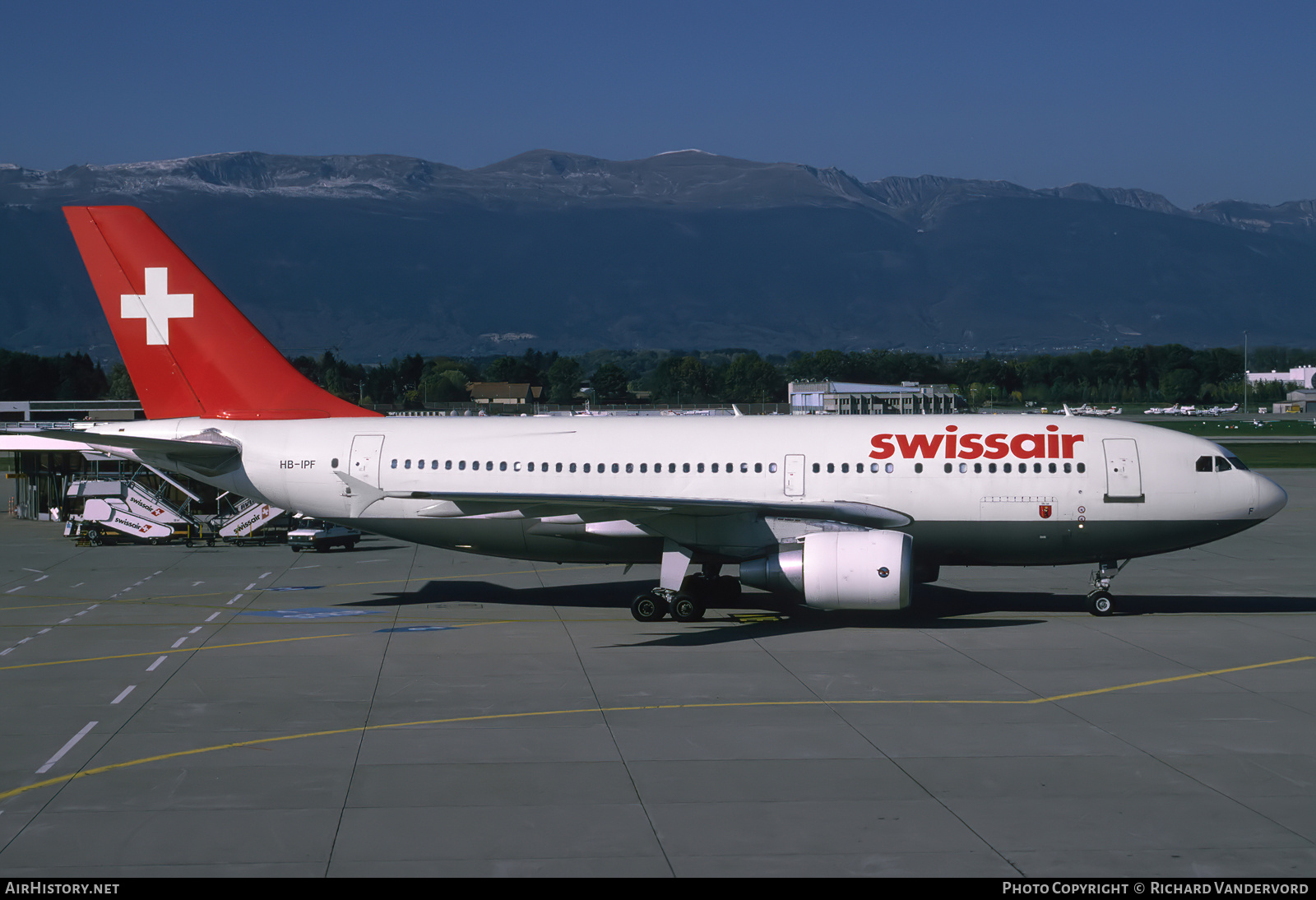 Aircraft Photo of HB-IPF | Airbus A310-322 | Swissair | AirHistory.net #744592
