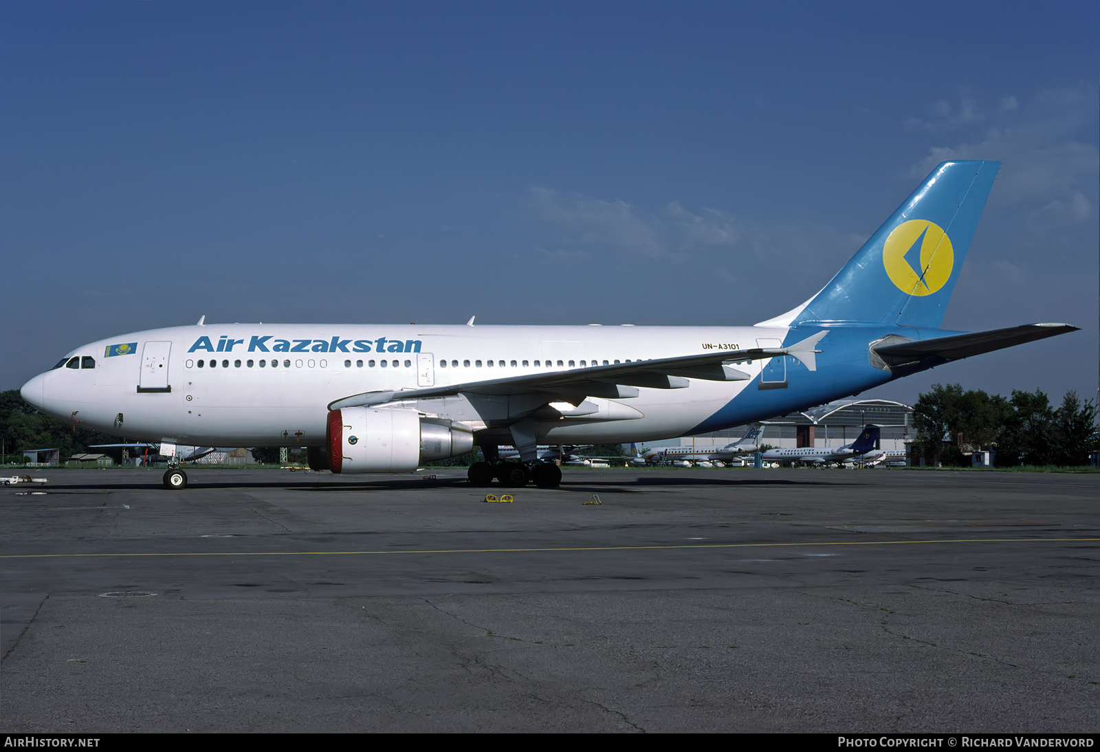 Aircraft Photo of UN-A3101 | Airbus A310-322 | Air Kazakstan | AirHistory.net #744596