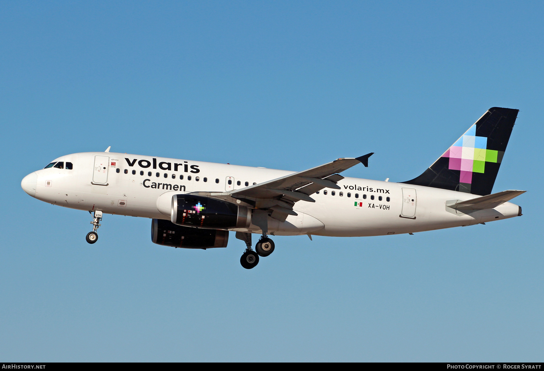 Aircraft Photo of XA-VOH | Airbus A319-133 | Volaris | AirHistory.net #744599