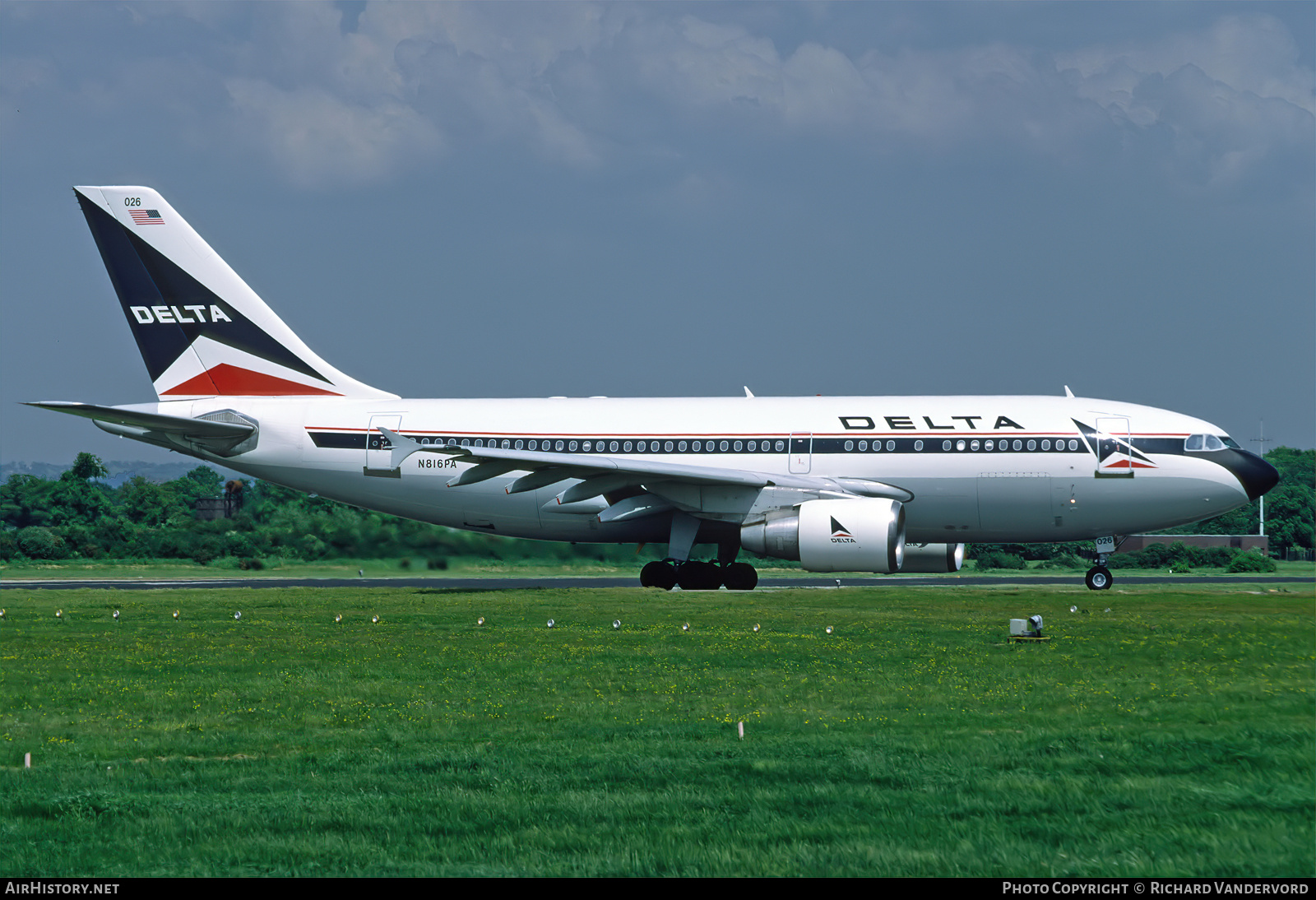 Aircraft Photo of N816PA | Airbus A310-324/ET | Delta Air Lines | AirHistory.net #744610