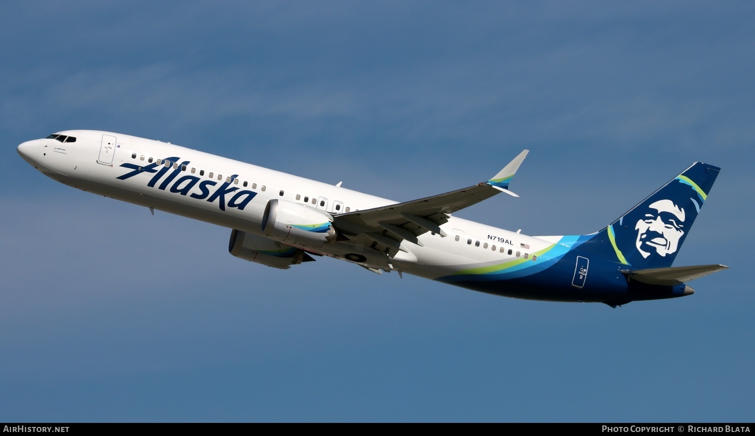 Aircraft Photo of N719AL | Boeing 737-9 Max 9 | Alaska Airlines | AirHistory.net #744616