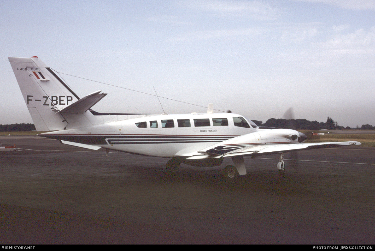 Aircraft Photo of F-ZBEP | Reims F406 Vigilant | France - Customs | AirHistory.net #744633
