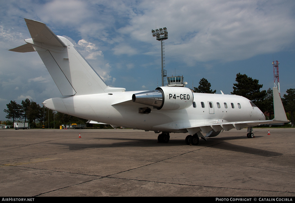 Aircraft Photo of P4-CEO | Bombardier Challenger 605 (CL-600-2B16) | AirHistory.net #744643