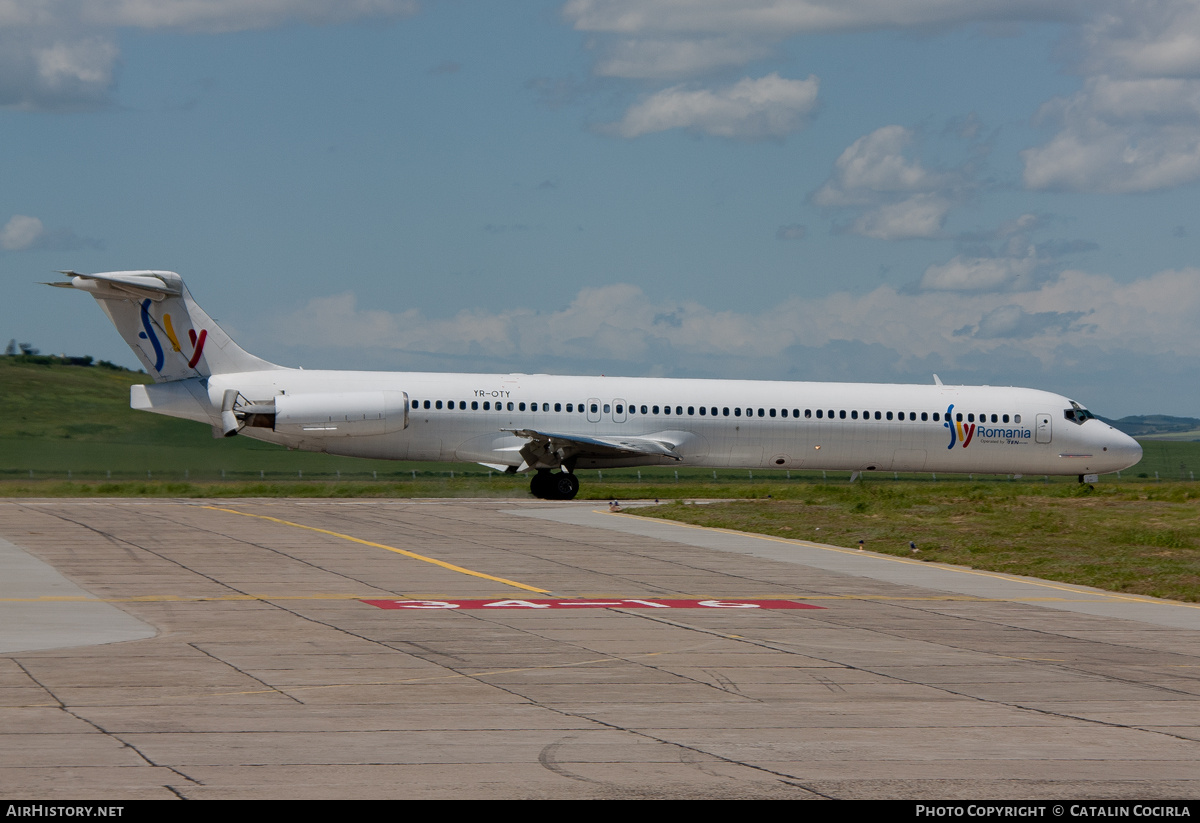 Aircraft Photo of YR-OTY | McDonnell Douglas MD-83 (DC-9-83) | Fly Romania | AirHistory.net #744647