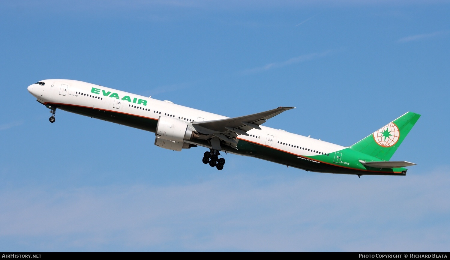 Aircraft Photo of B-16710 | Boeing 777-35E/ER | EVA Air | AirHistory.net #744651