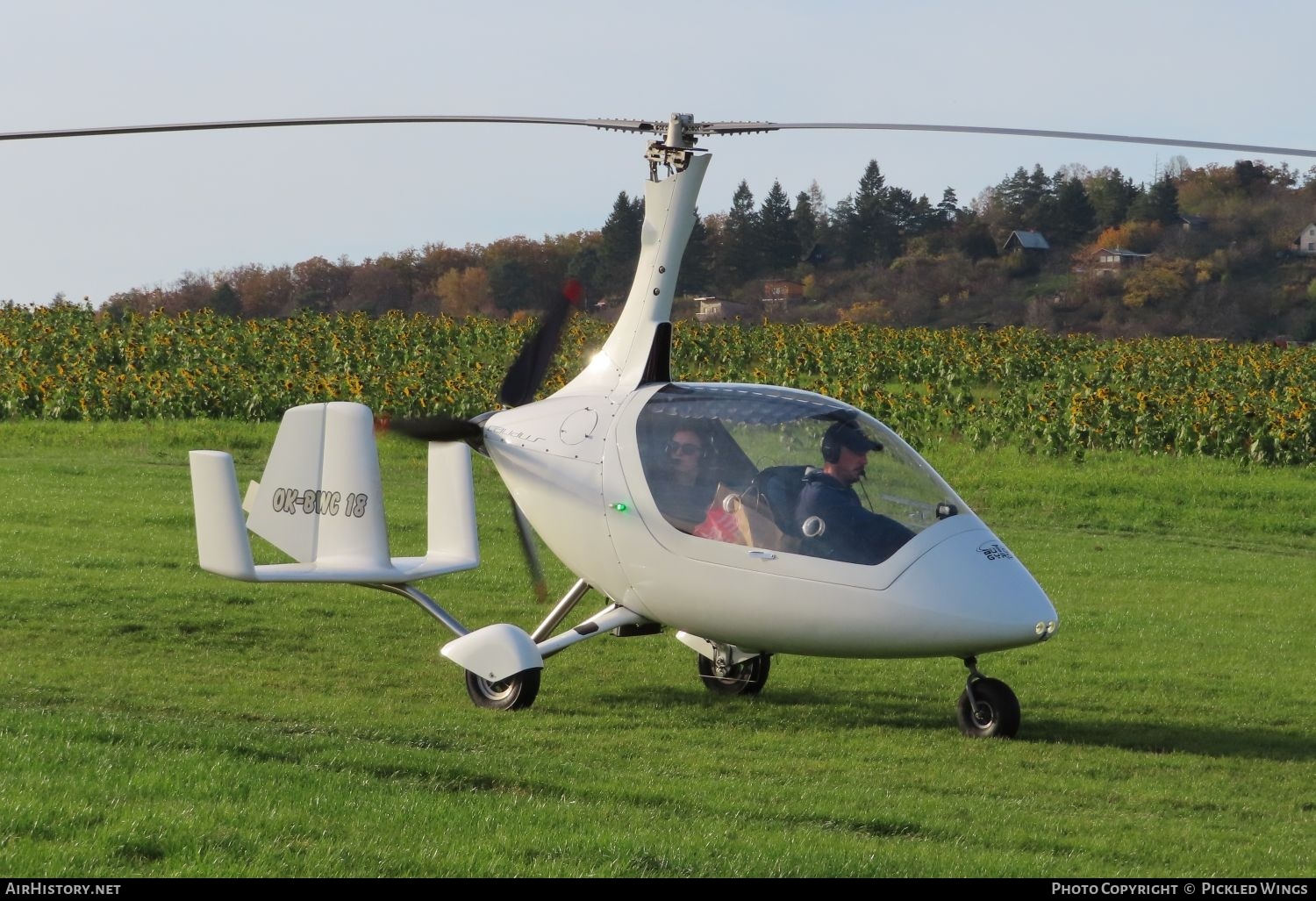 Aircraft Photo of OK-BWC 18 | Autogyro Calidus 912 | AirHistory.net #744670