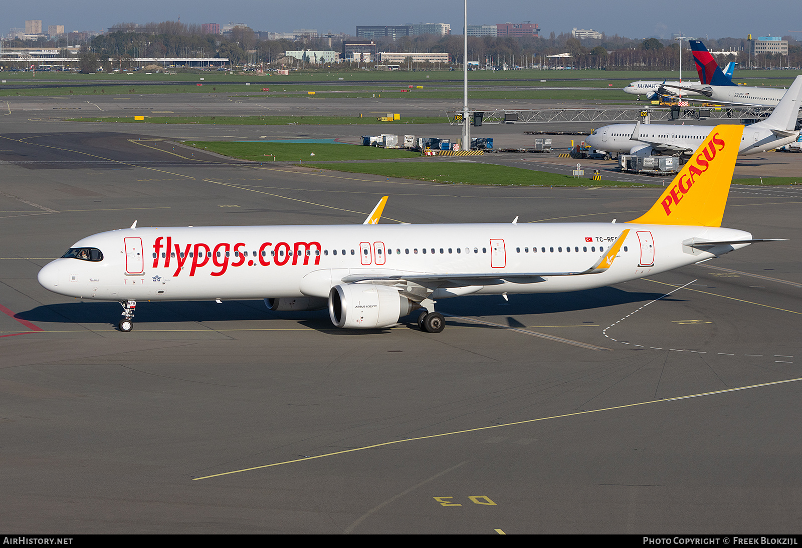Aircraft Photo of TC-RFG | Airbus A321-251NX | Pegasus Airlines | AirHistory.net #744675