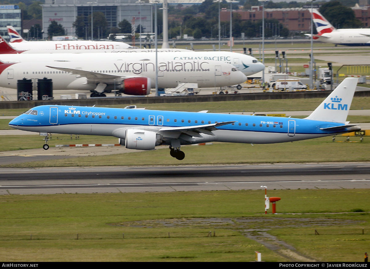 Aircraft Photo of PH-NXG | Embraer 195-E2 (ERJ-190-400) | KLM Cityhopper | AirHistory.net #744694